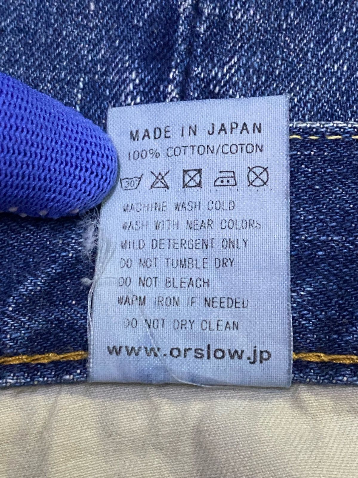 Japanese Brand × Orslow ORSLOW 2005 DENIM JEANS Size US 30 / EU 46 - 13 Thumbnail