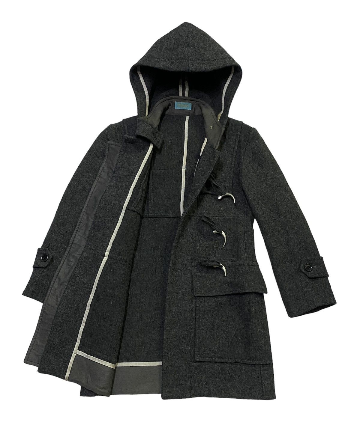 Undercover Undercover Jun Takahashi 97-98 Autumn Winter Duffle Coat Size US M / EU 48-50 / 2 - 24 Thumbnail