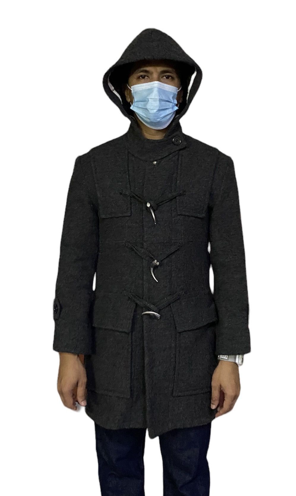 Undercover Undercover Jun Takahashi 97-98 Autumn Winter Duffle Coat Size US M / EU 48-50 / 2 - 4 Thumbnail