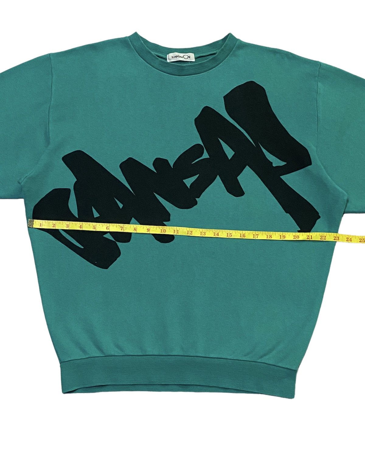 Japanese Brand × Kansai Yamamoto Vintage Kansai Spell Out Big Logo Sweatshirt Size US M / EU 48-50 / 2 - 4 Thumbnail
