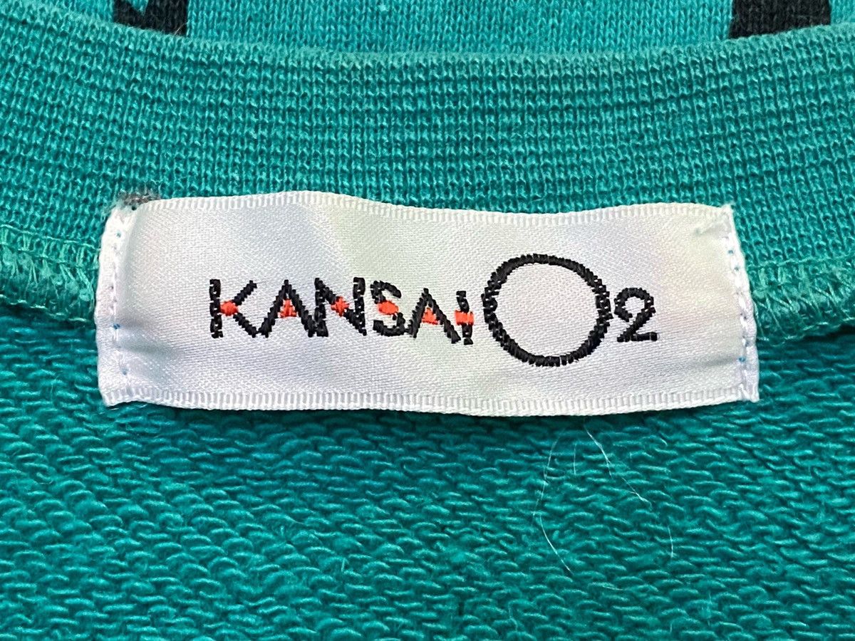 Japanese Brand × Kansai Yamamoto Vintage Kansai Spell Out Big Logo Sweatshirt Size US M / EU 48-50 / 2 - 9 Thumbnail
