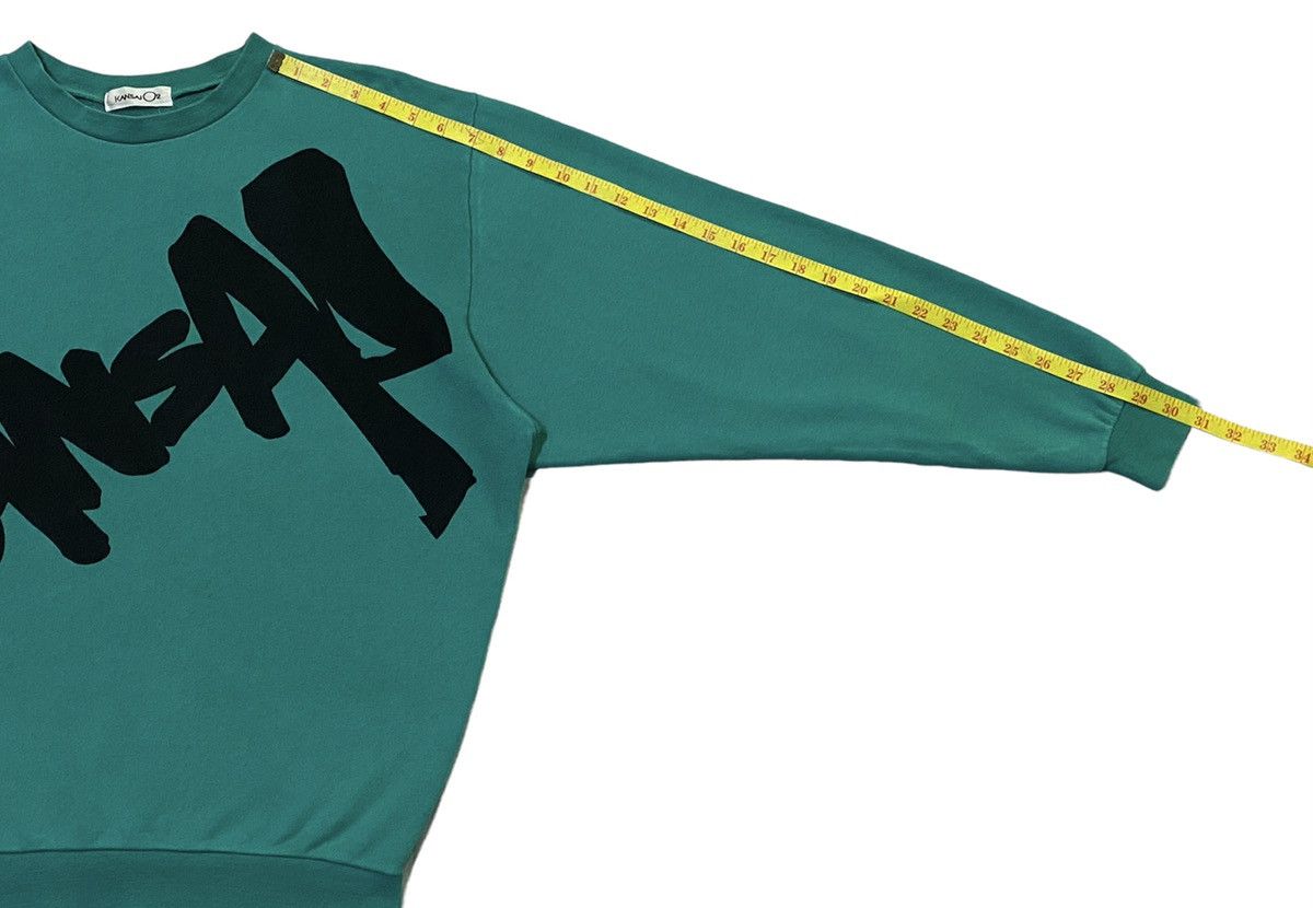 Japanese Brand × Kansai Yamamoto Vintage Kansai Spell Out Big Logo Sweatshirt Size US M / EU 48-50 / 2 - 8 Thumbnail