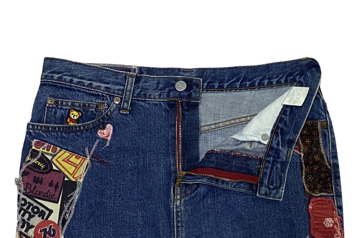 Hysteric Glamour Hysteric Glamour Patchwork Denim Skirt Size 30 - 20 Thumbnail