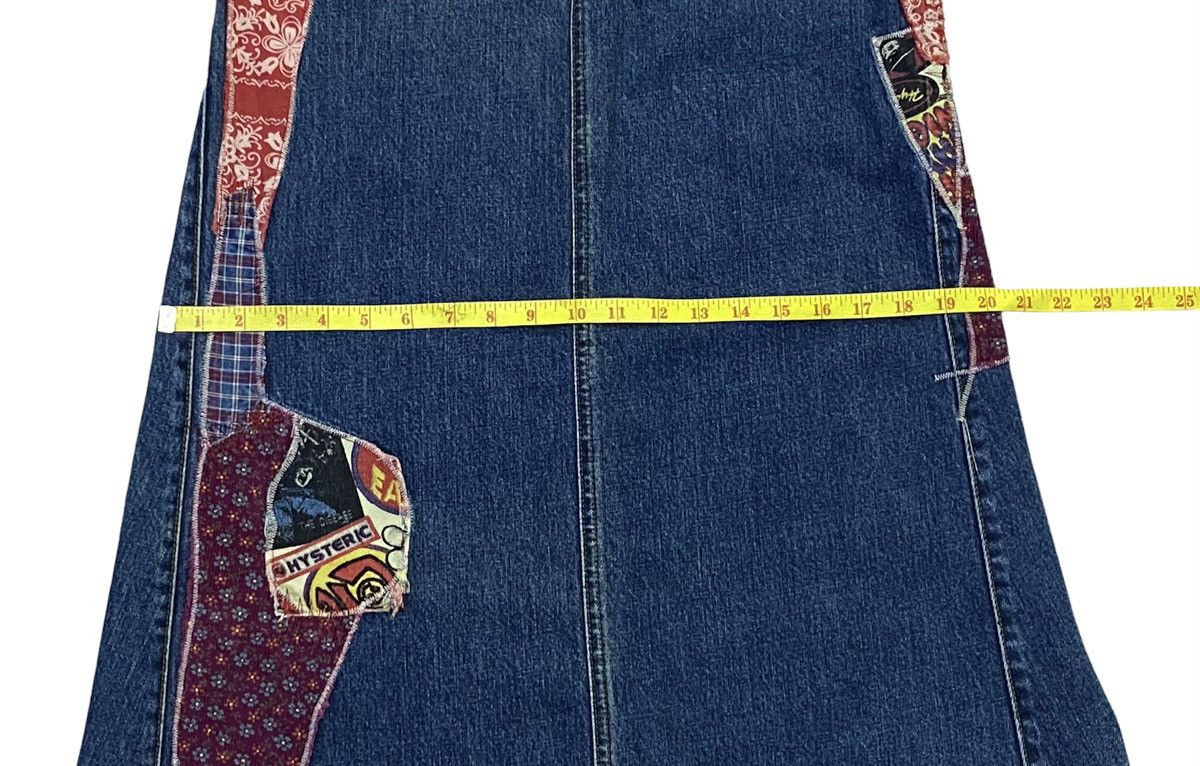 Hysteric Glamour Hysteric Glamour Patchwork Denim Skirt Size 30 - 7 Thumbnail