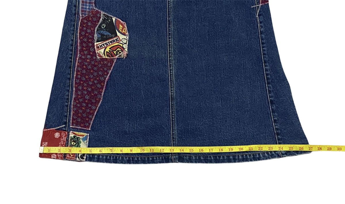 Hysteric Glamour Hysteric Glamour Patchwork Denim Skirt Size 30 - 8 Thumbnail