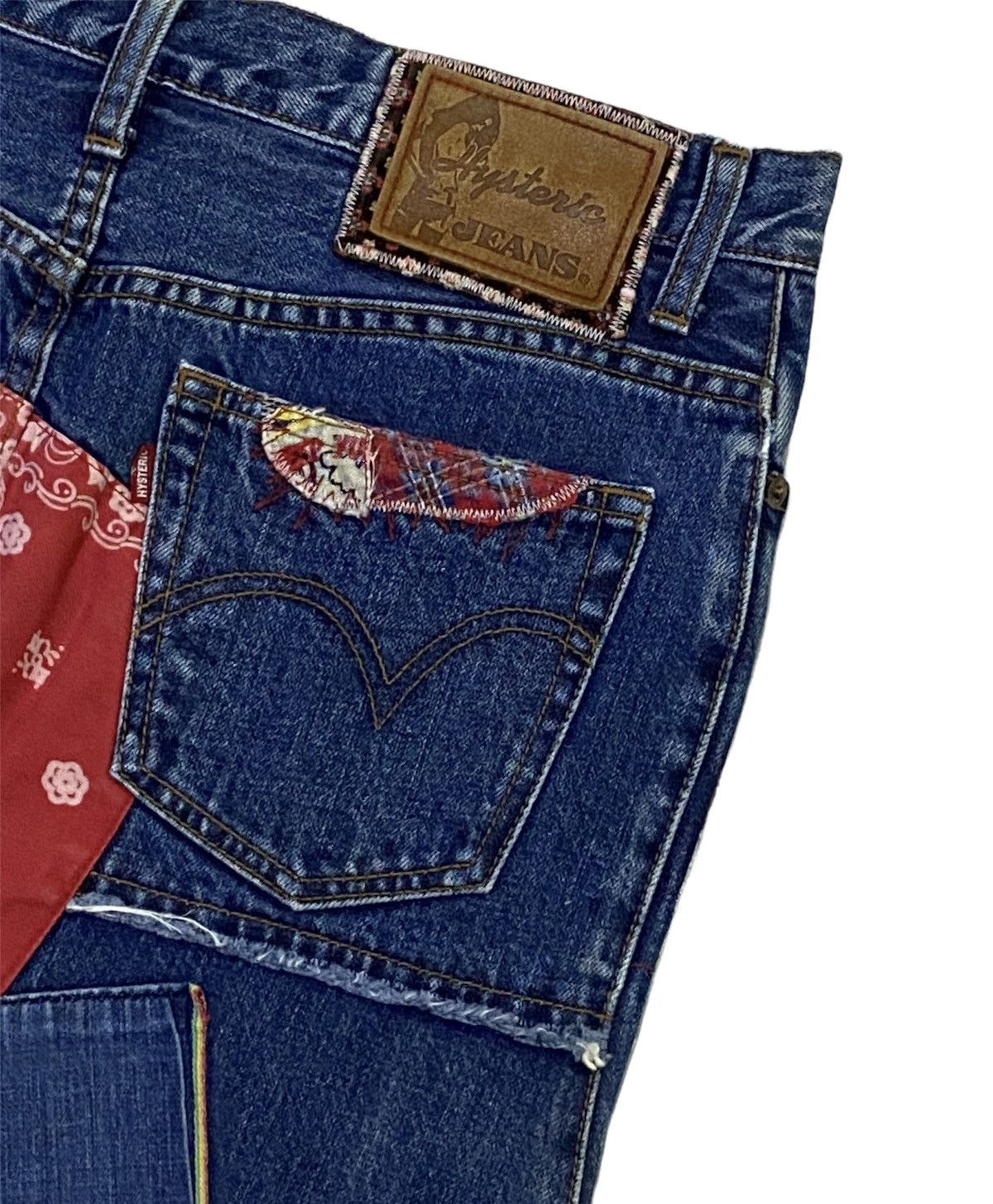 Hysteric Glamour Hysteric Glamour Patchwork Denim Skirt Size 30 - 18 Thumbnail