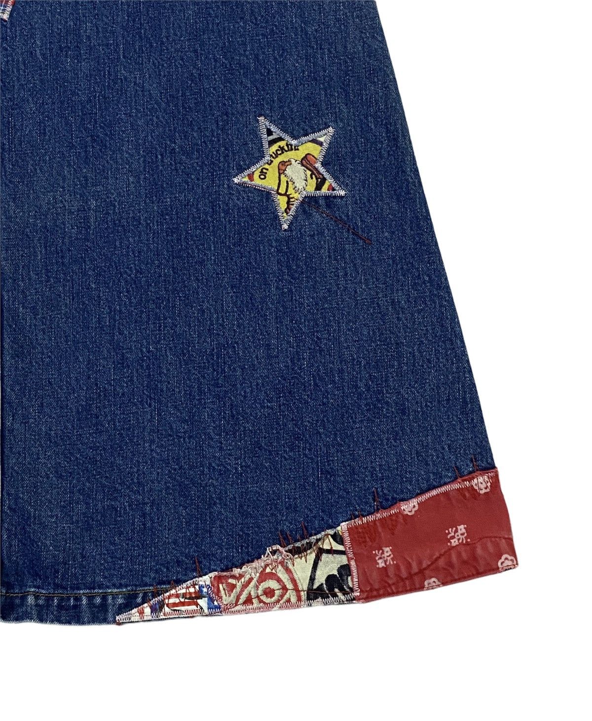 Hysteric Glamour Hysteric Glamour Patchwork Denim Skirt Size 30 - 22 Thumbnail