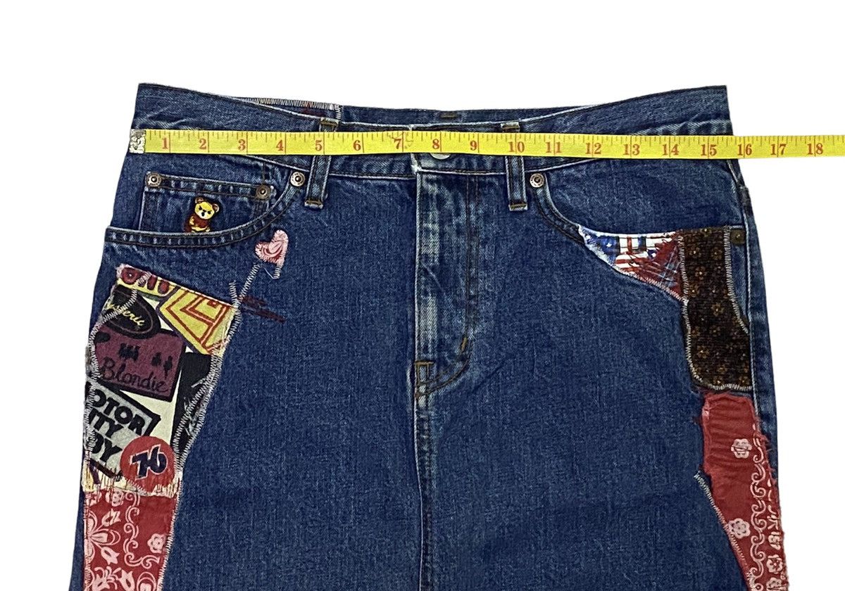 Hysteric Glamour Hysteric Glamour Patchwork Denim Skirt Size 30 - 4 Thumbnail