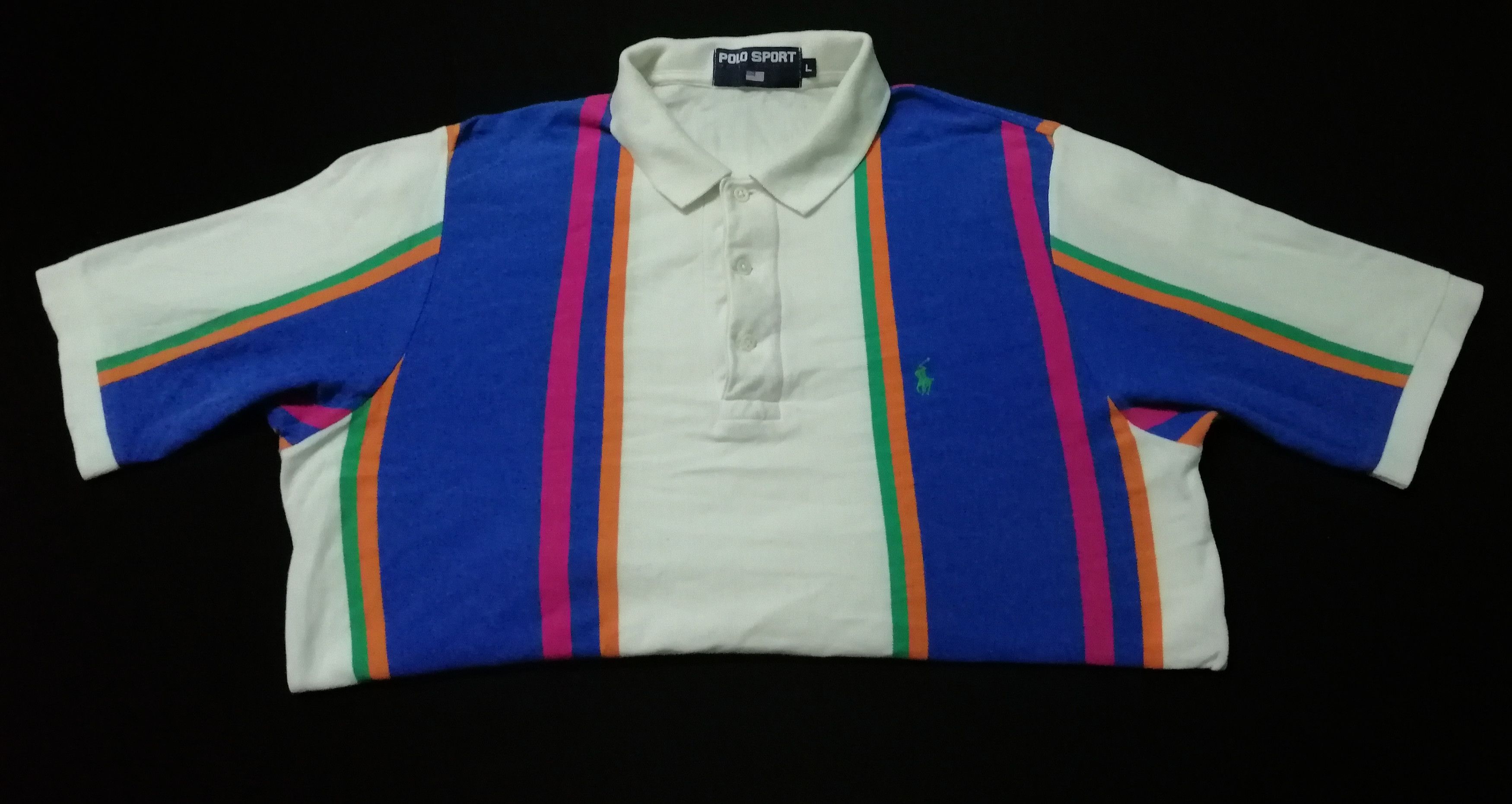 Polo Ralph Lauren × Vintage Vintage Polo Sport Ralph Lauren Polos Shirt Size US M / EU 48-50 / 2 - 1 Thumbnail