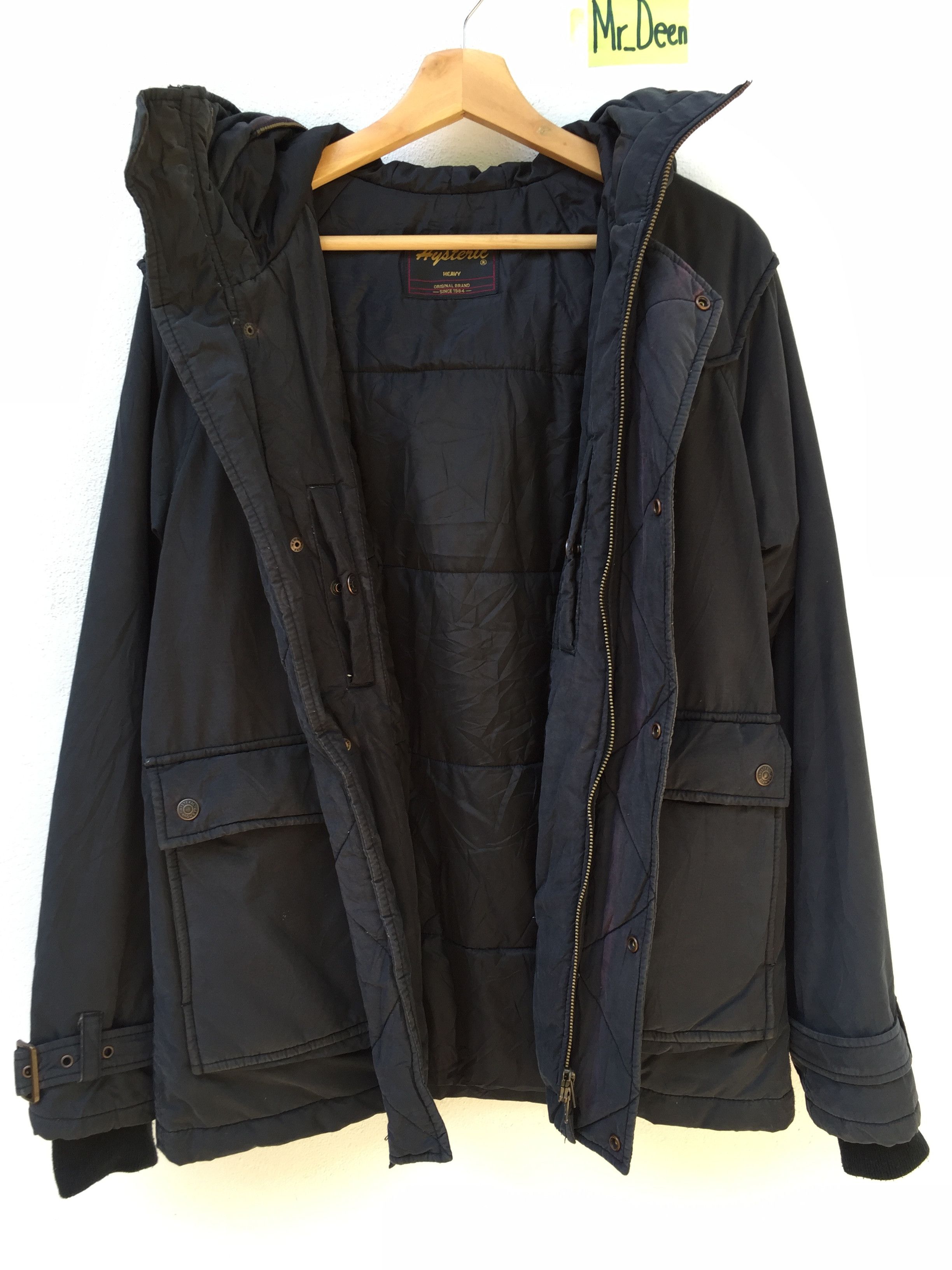 Hysteric Glamour Hysteric Glamour Made inJapan Quilted Hoodie Puffer Jacket Size US L / EU 52-54 / 3 - 11 Thumbnail