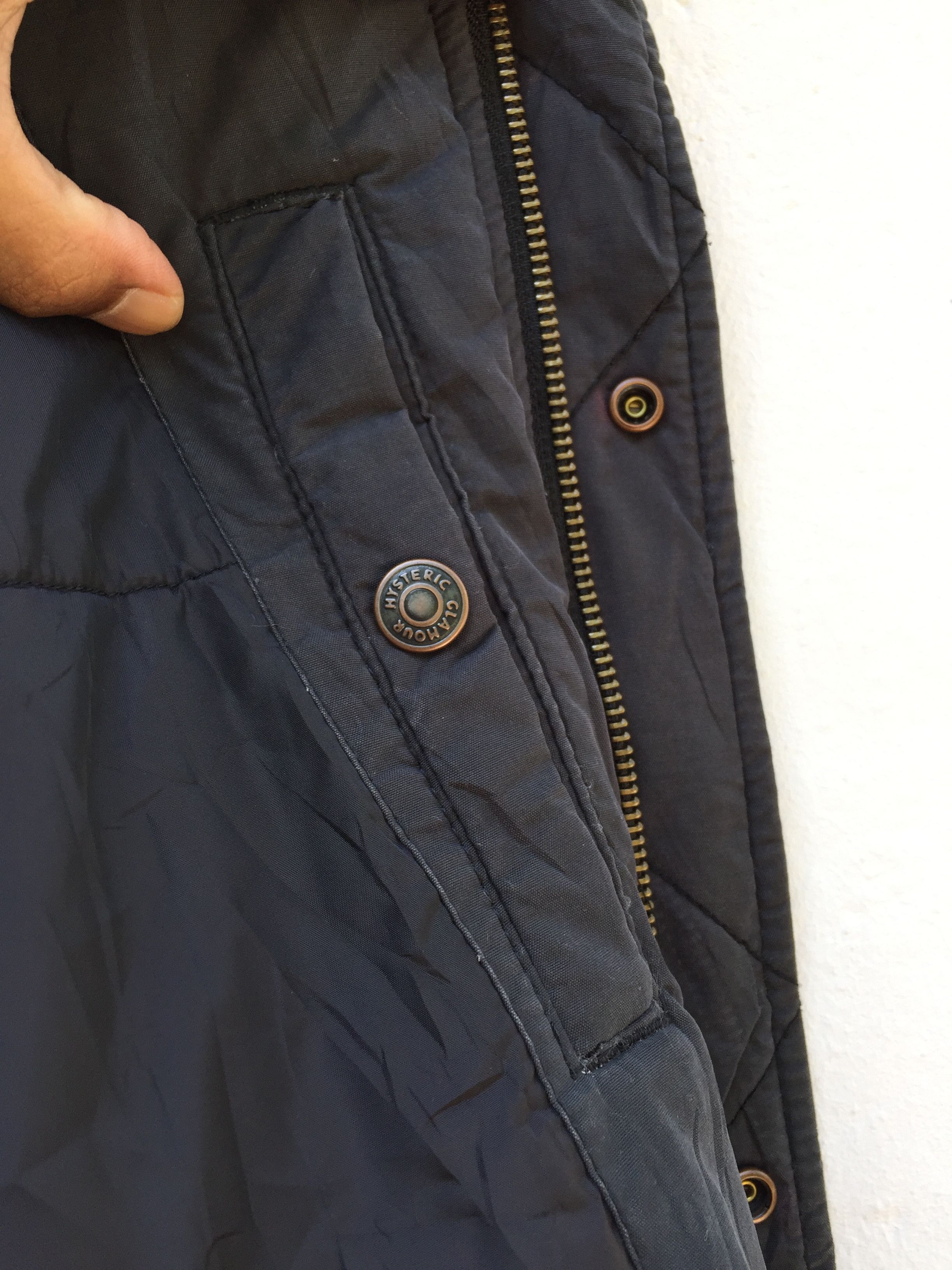 Hysteric Glamour Hysteric Glamour Made inJapan Quilted Hoodie Puffer Jacket Size US L / EU 52-54 / 3 - 20 Thumbnail