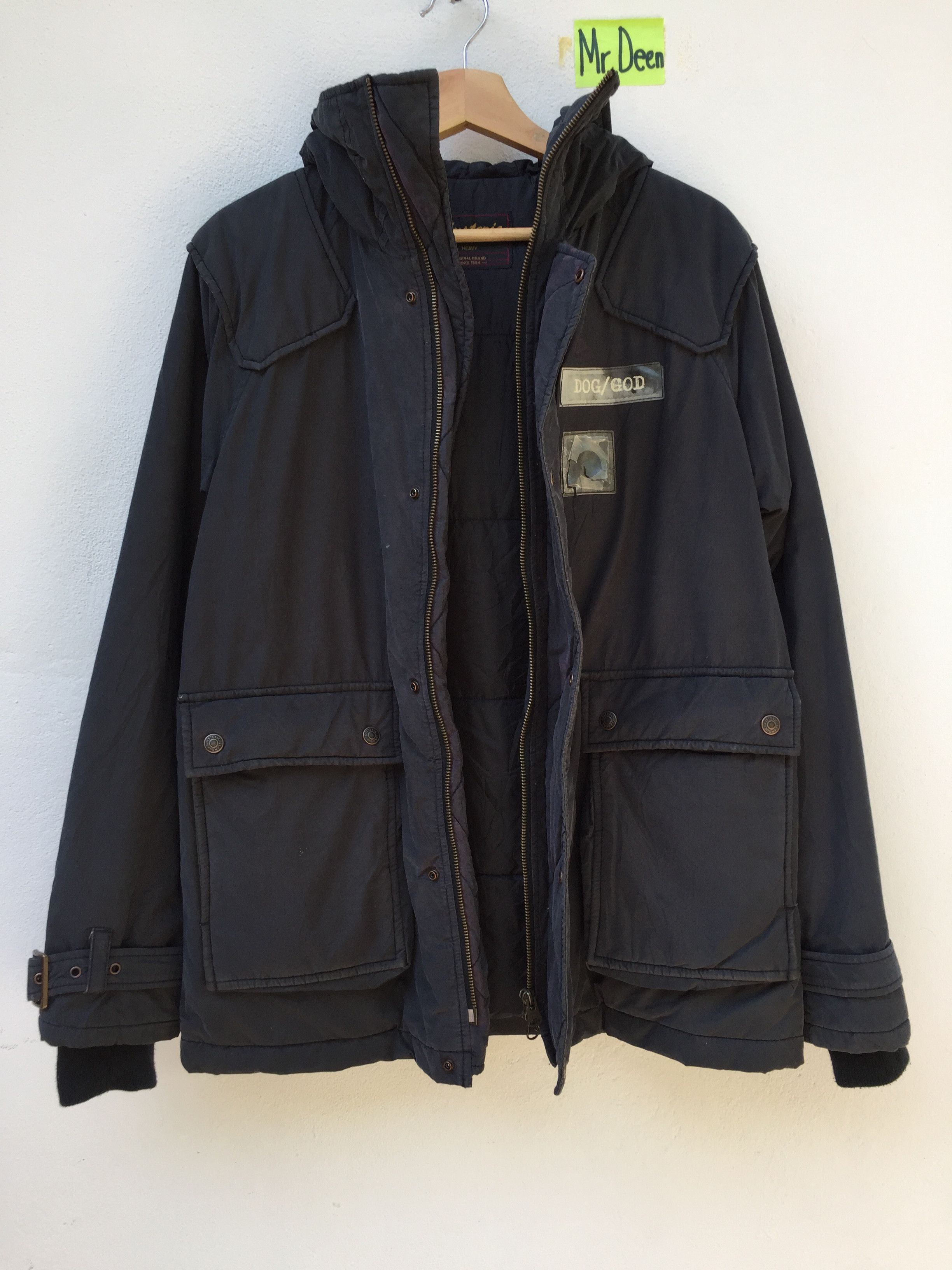 Hysteric Glamour Hysteric Glamour Made inJapan Quilted Hoodie Puffer Jacket Size US L / EU 52-54 / 3 - 7 Thumbnail