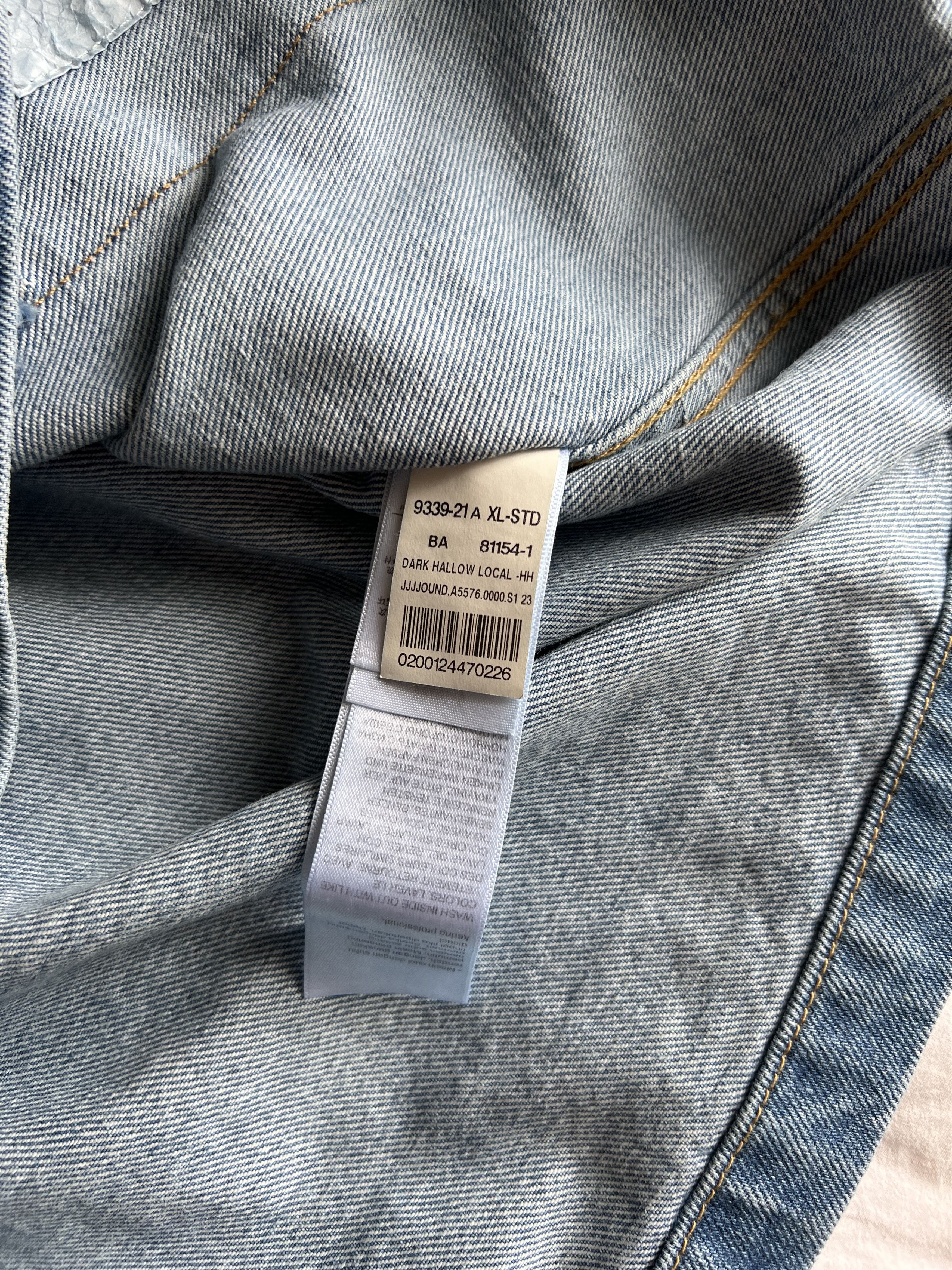 JJJJound × Levi's JJJJound Levi's Denim Utility Jacket Size US XL / EU 56 / 4 - 9 Thumbnail