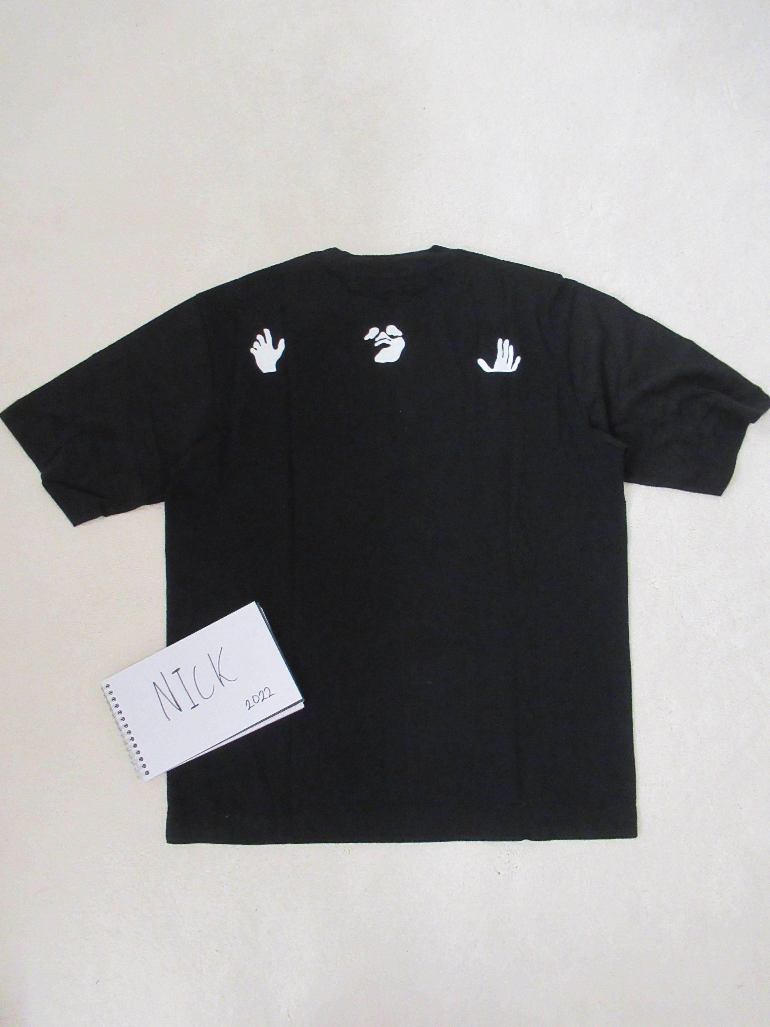 Off-White Off White Labority of Fun Black Medium Virgil Hands Logo New Size US M / EU 48-50 / 2 - 3 Thumbnail