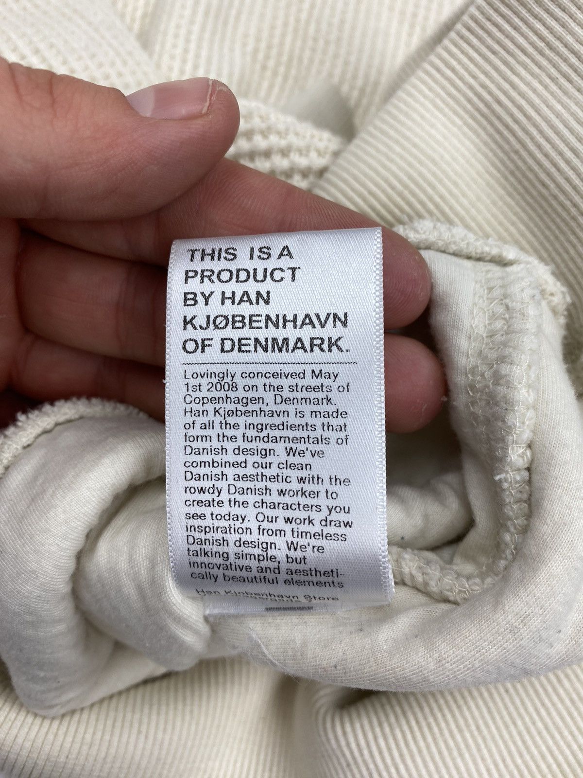 Han Kjobenhavn Han Kjobenhavn Sweater big logo Size US XL / EU 56 / 4 - 7 Thumbnail