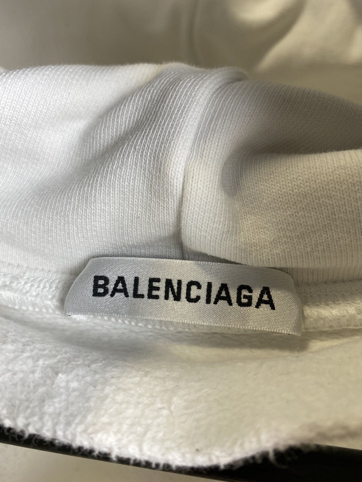 Balenciaga balenciage white red lipstick hoodie Size US S / EU 44-46 / 1 - 3 Thumbnail