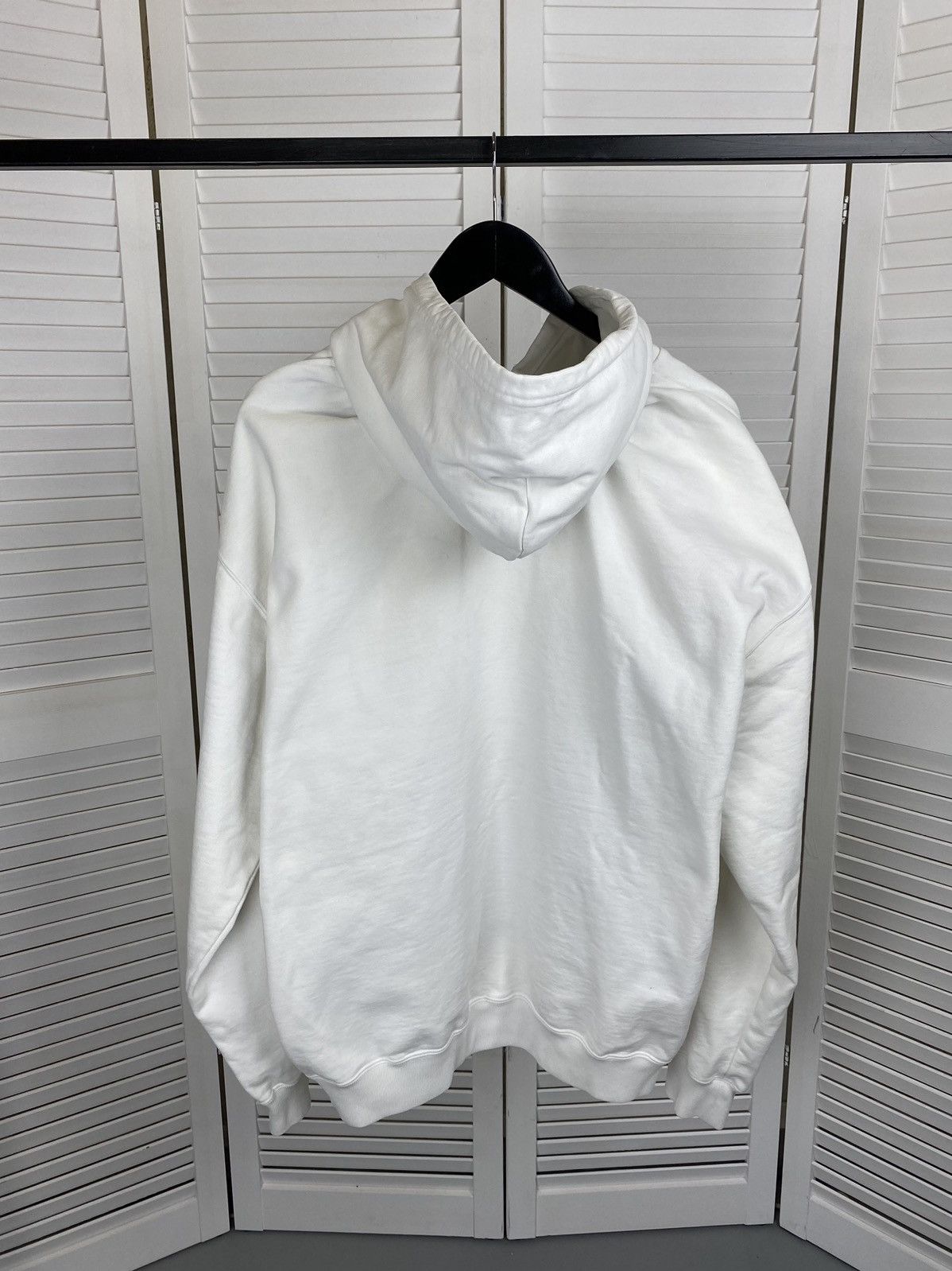 Balenciaga balenciage white red lipstick hoodie Size US S / EU 44-46 / 1 - 7 Thumbnail