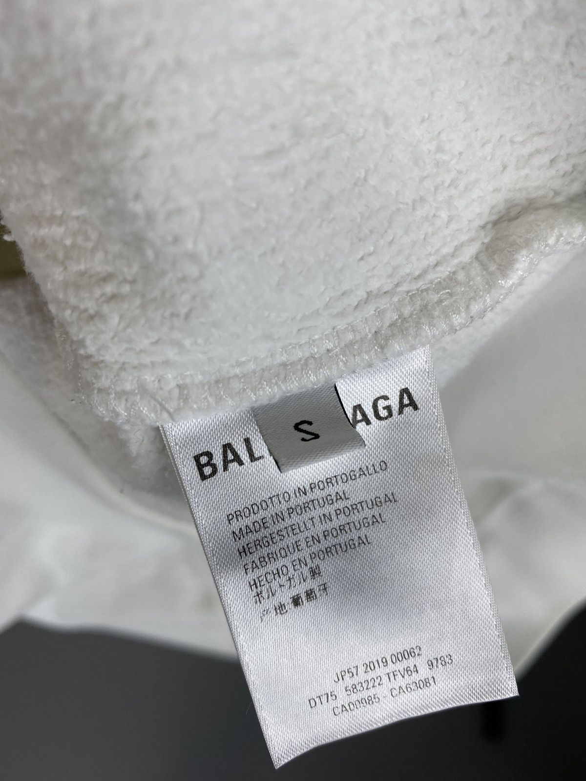 Balenciaga balenciage white red lipstick hoodie Size US S / EU 44-46 / 1 - 4 Thumbnail