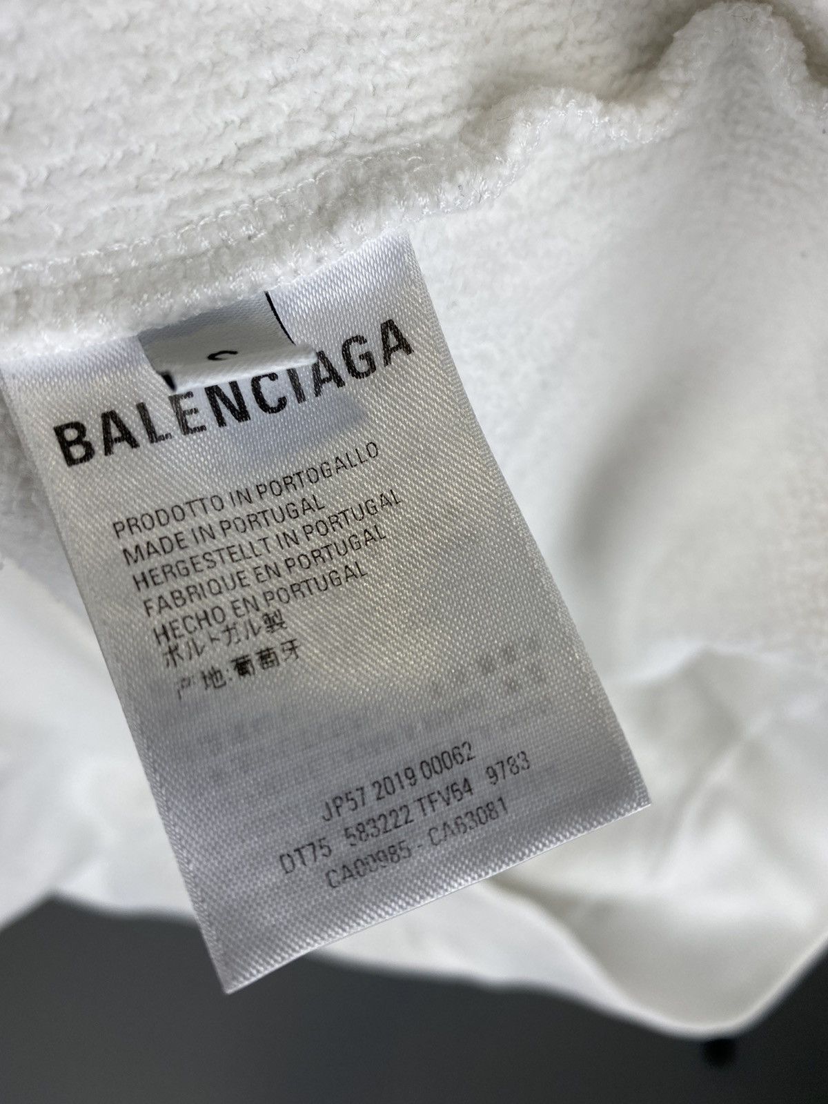 Balenciaga balenciage white red lipstick hoodie Size US S / EU 44-46 / 1 - 5 Thumbnail