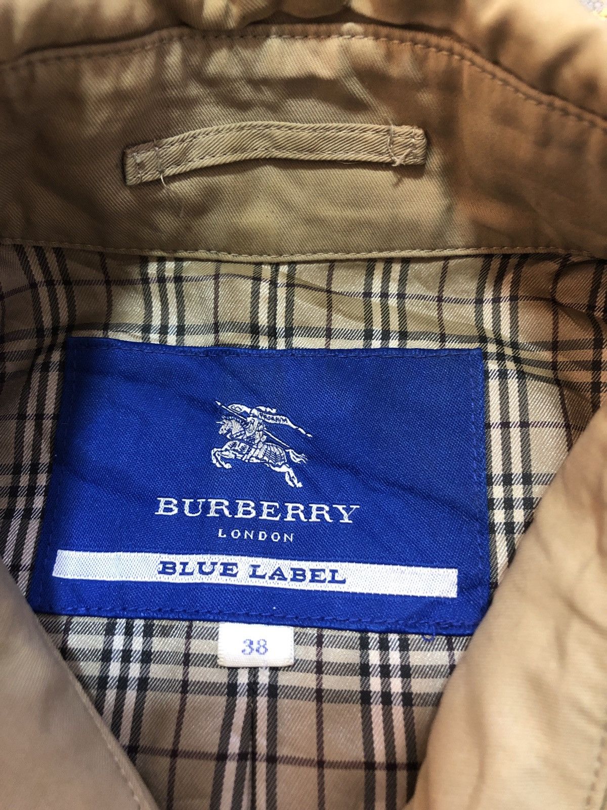 Burberry × Vintage 🇯🇵 Vintage Burberry Trench Coat Lining Nova Check Size XS / US 0-2 / IT 36-38 - 13 Thumbnail