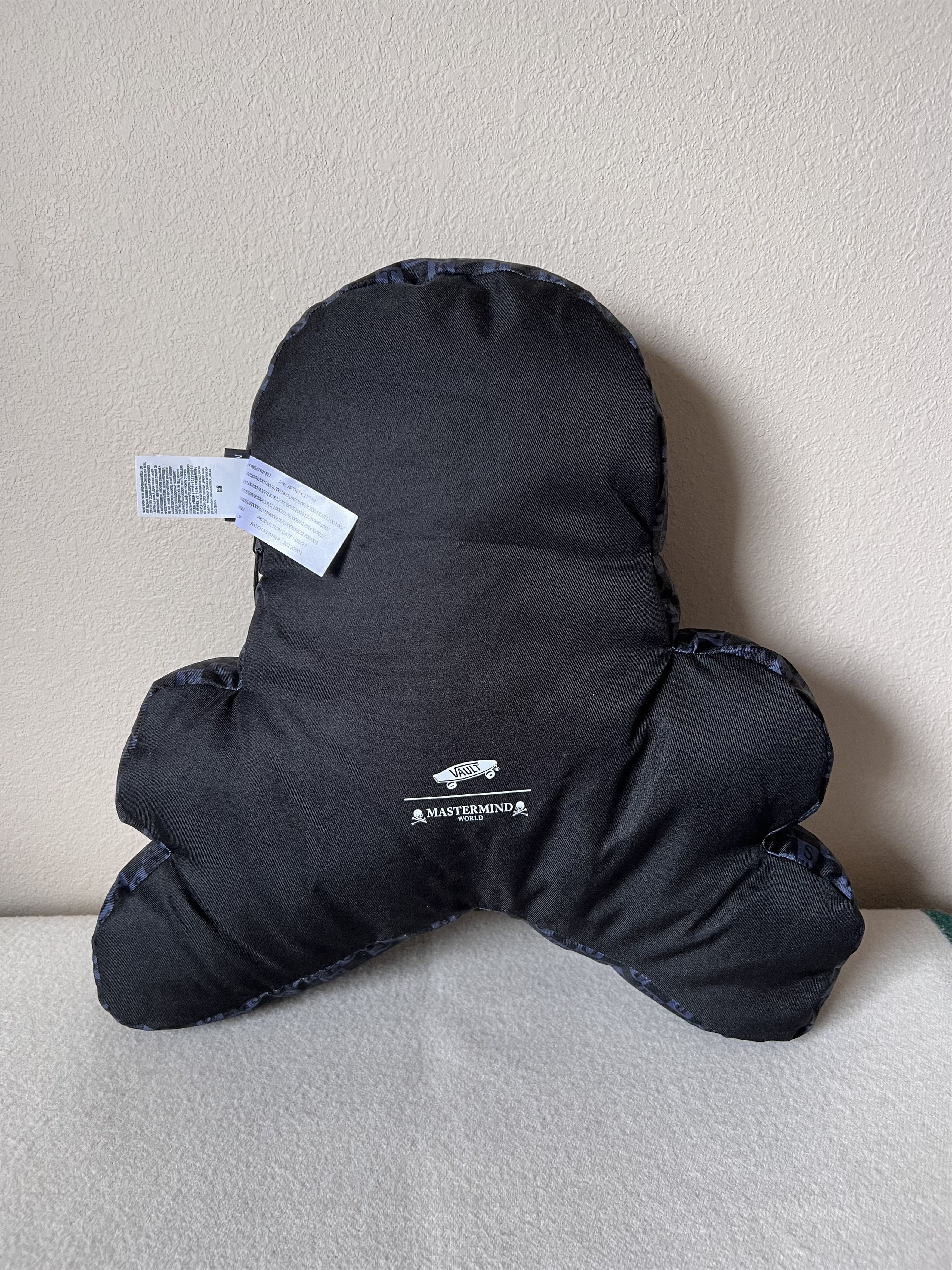 Mastermind Japan × Vans Mastermind Japan Vans Vault Skull Pillow Cushion Size ONE SIZE - 2 Thumbnail