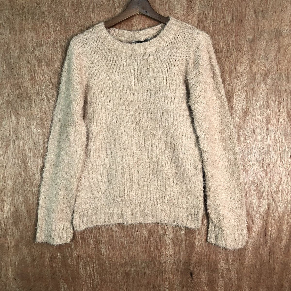 Homespun Knitwear Axies Femme Brown Shag Shaggy Fur Mohair Knitwear #6540 Size US M / EU 48-50 / 2 - 3 Thumbnail