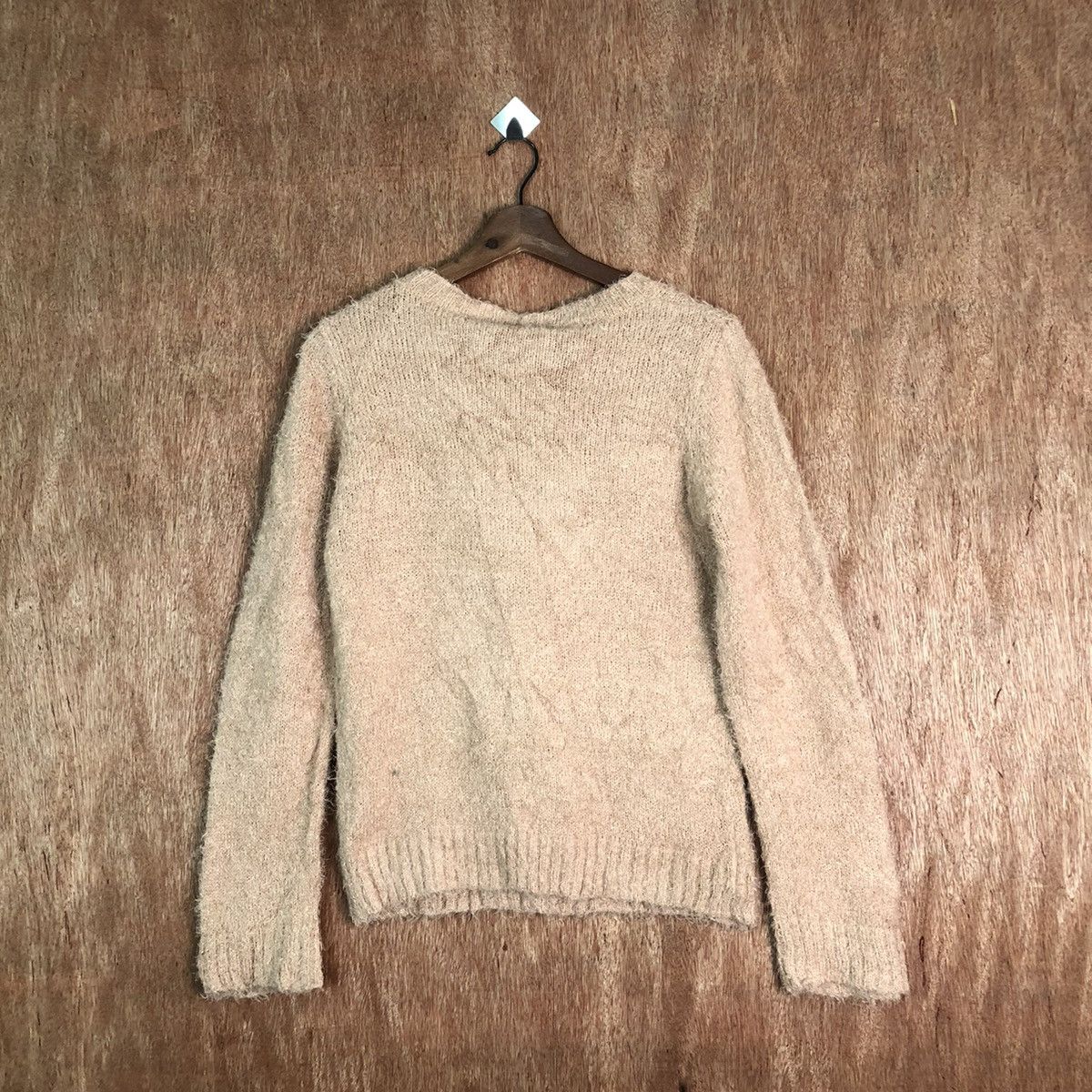 Homespun Knitwear Axies Femme Brown Shag Shaggy Fur Mohair Knitwear #6540 Size US M / EU 48-50 / 2 - 8 Thumbnail
