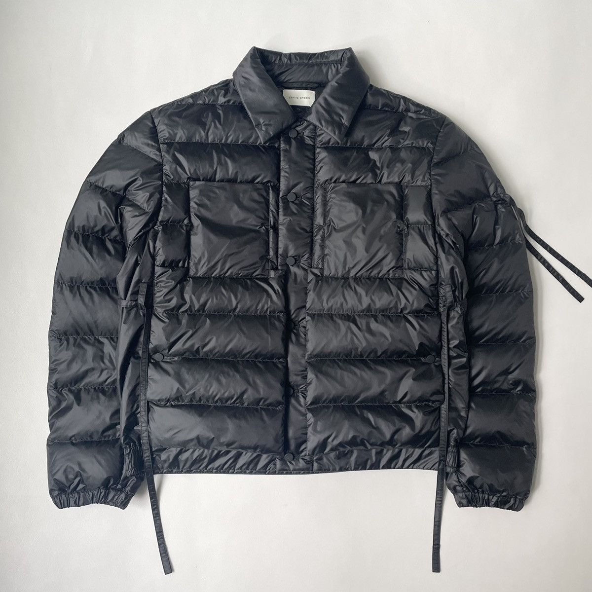 Craig Green A/W 21 Black Nylon Down Work Jacket Size US M / EU 48-50 / 2 - 1 Thumbnail