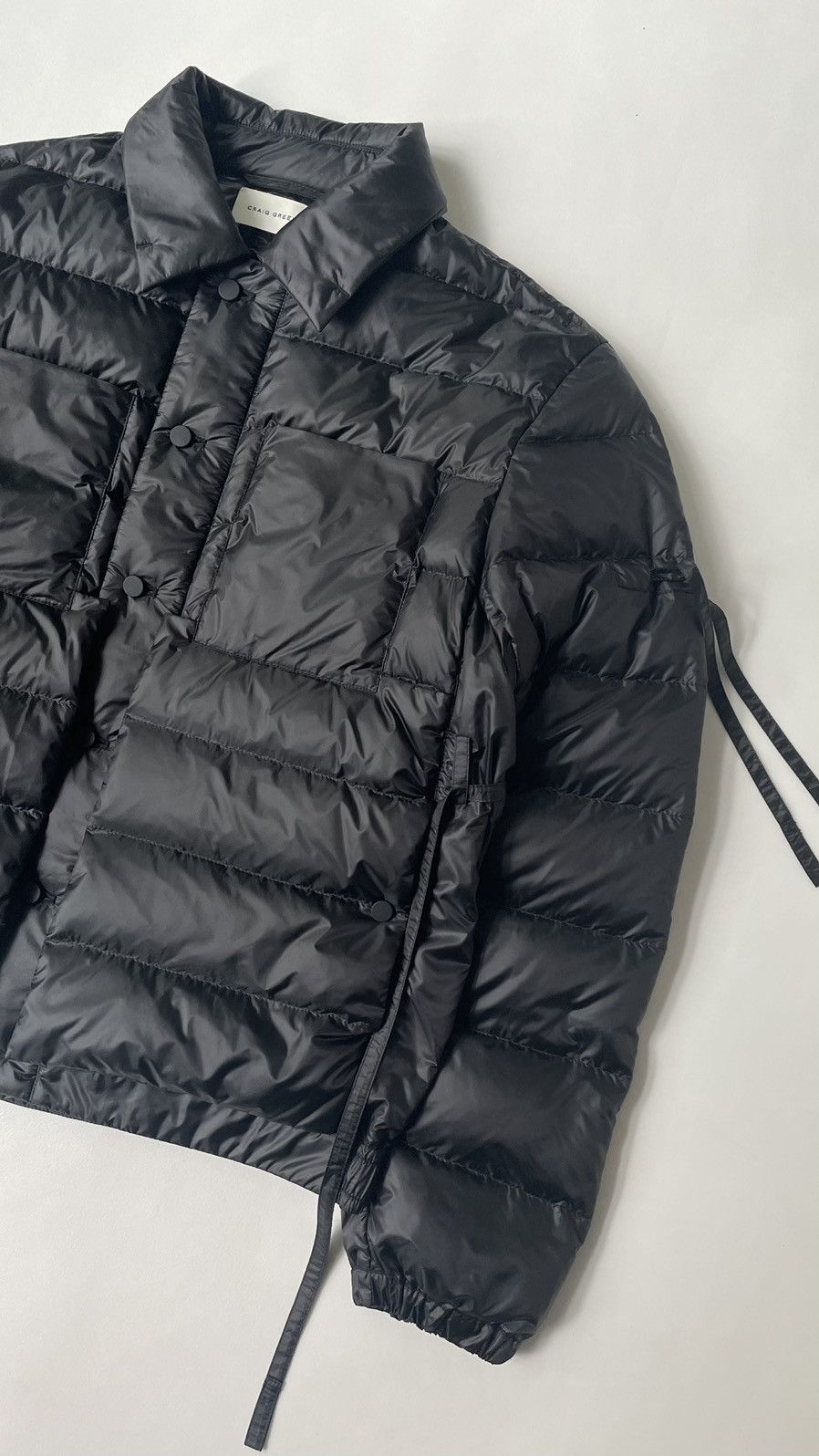 Craig Green A/W 21 Black Nylon Down Work Jacket Size US M / EU 48-50 / 2 - 5 Thumbnail