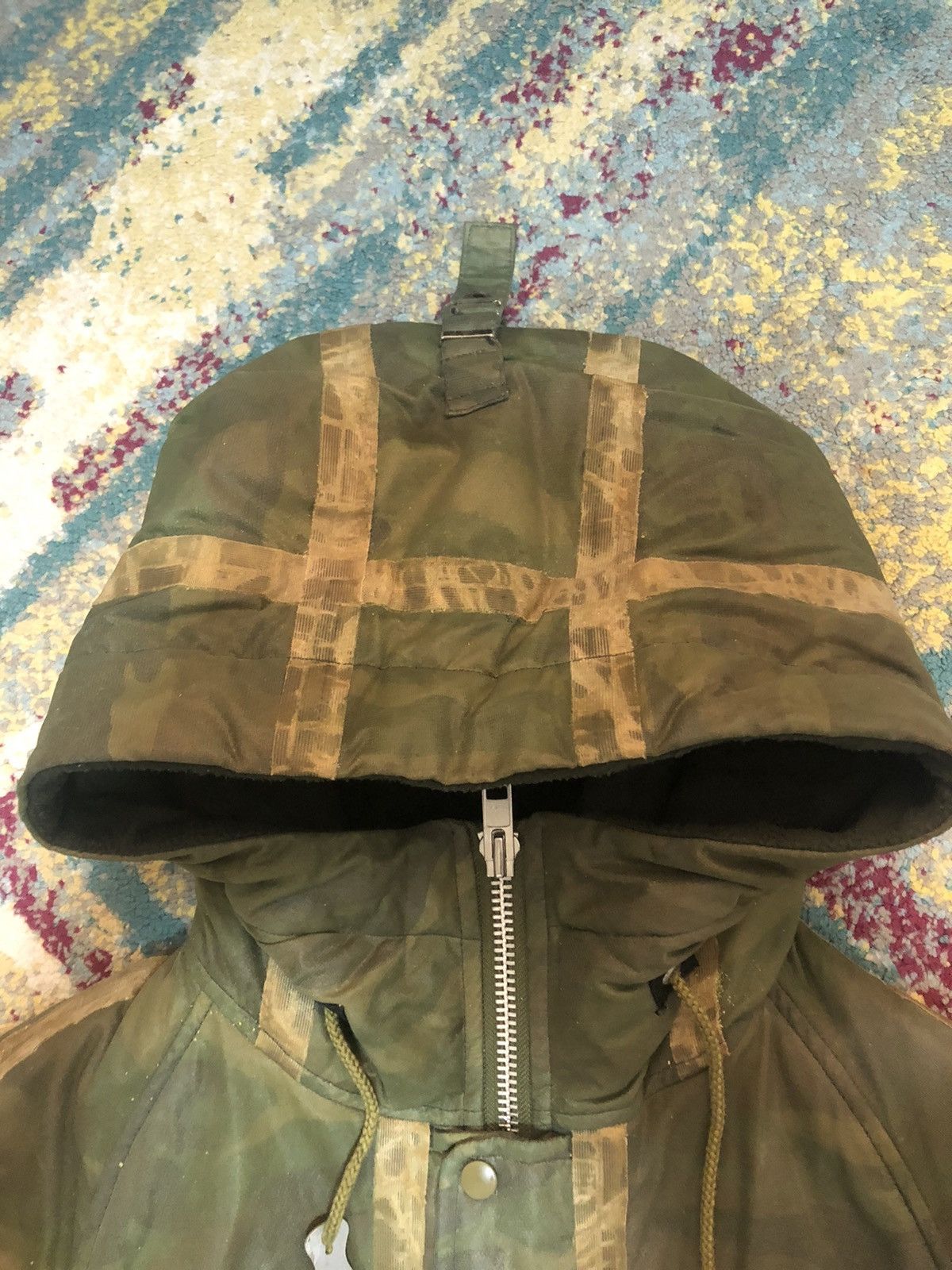 Final Home 🔥Vintage 1994 Final Home Survival Camouflage Hoodie Jacket Size US XS / EU 42 / 0 - 7 Thumbnail