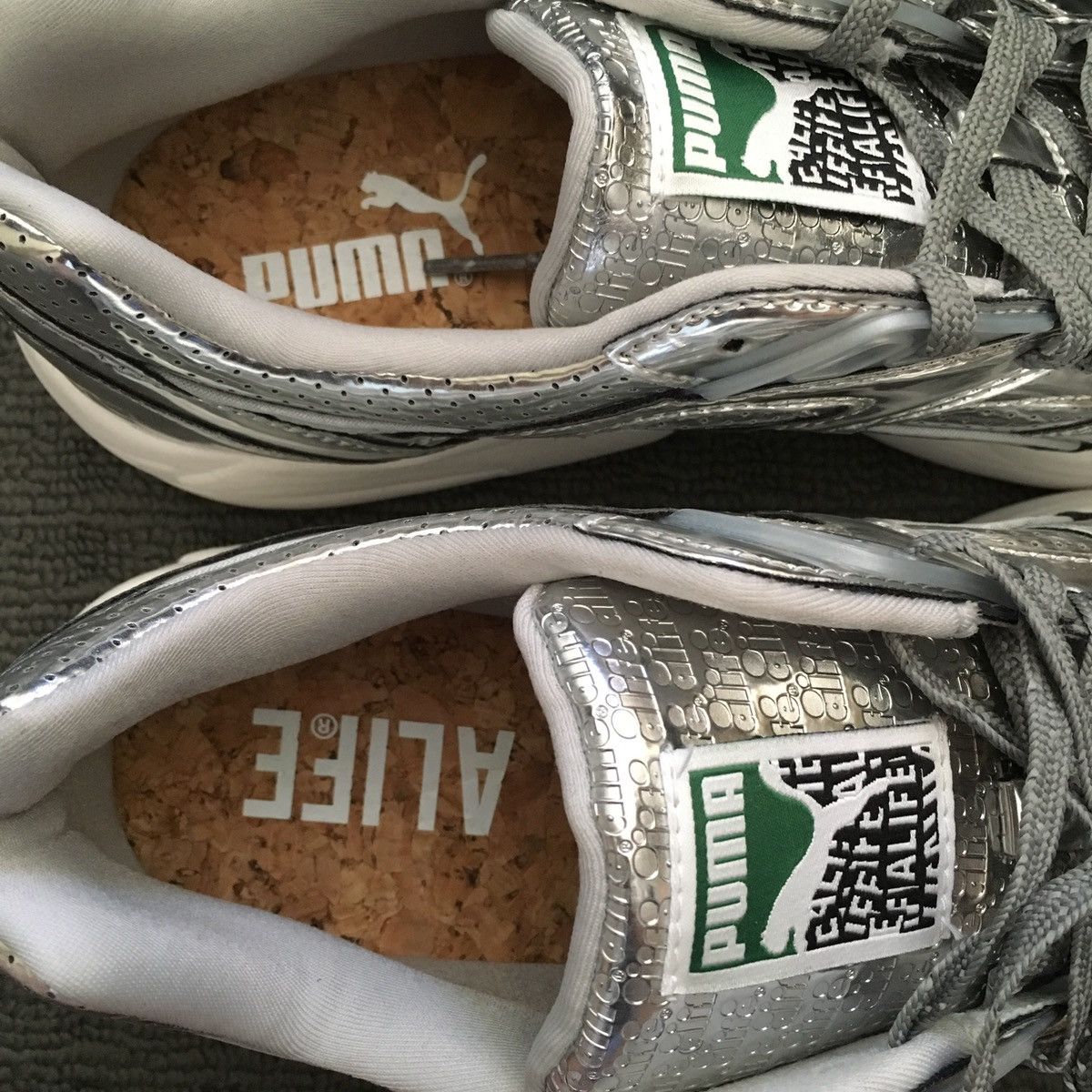 Alife × Puma ALIFE x Puma R698 “Metallic Silver” Size US 9 / EU 42 - 6 Thumbnail