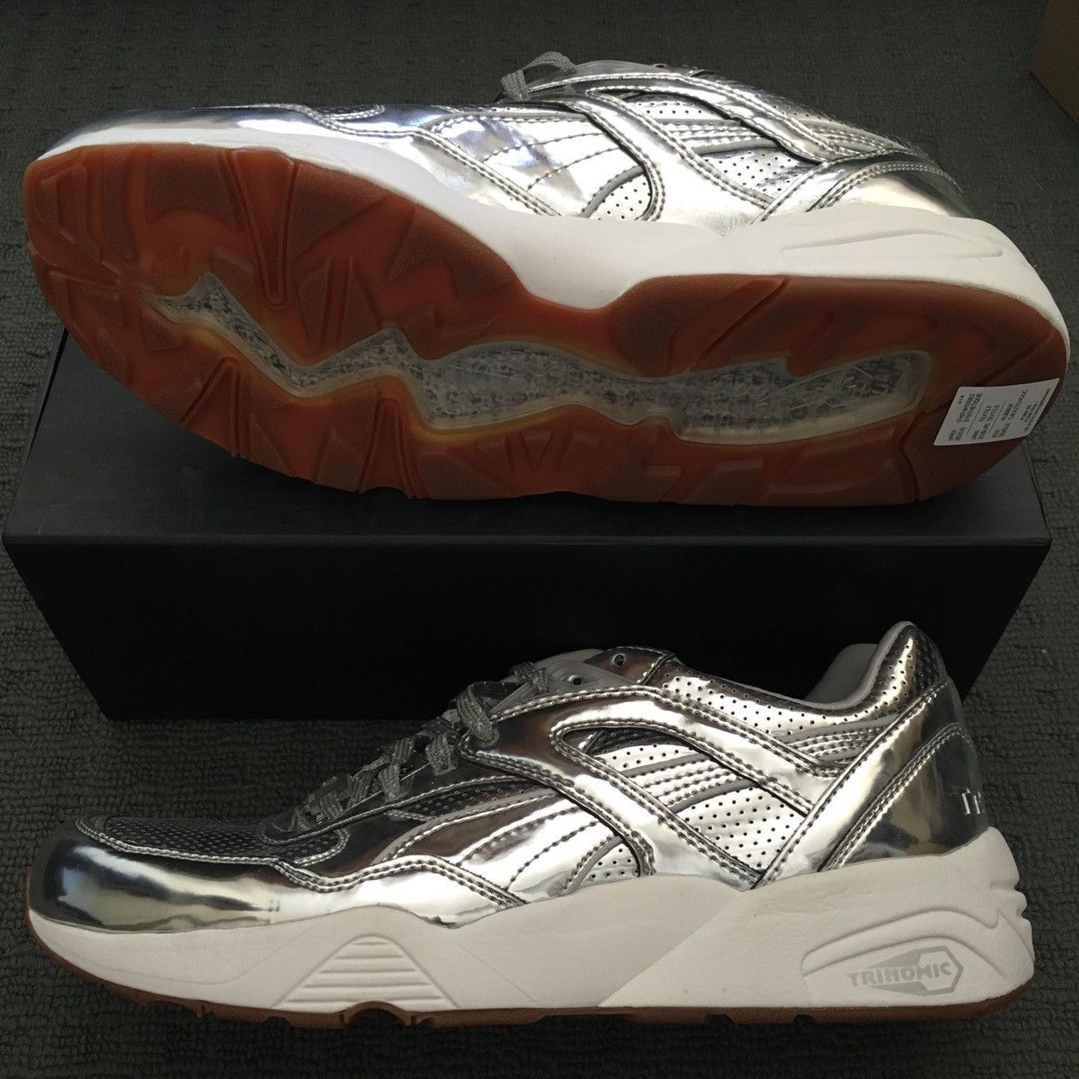 Alife × Puma ALIFE x Puma R698 “Metallic Silver” Size US 9 / EU 42 - 5 Thumbnail