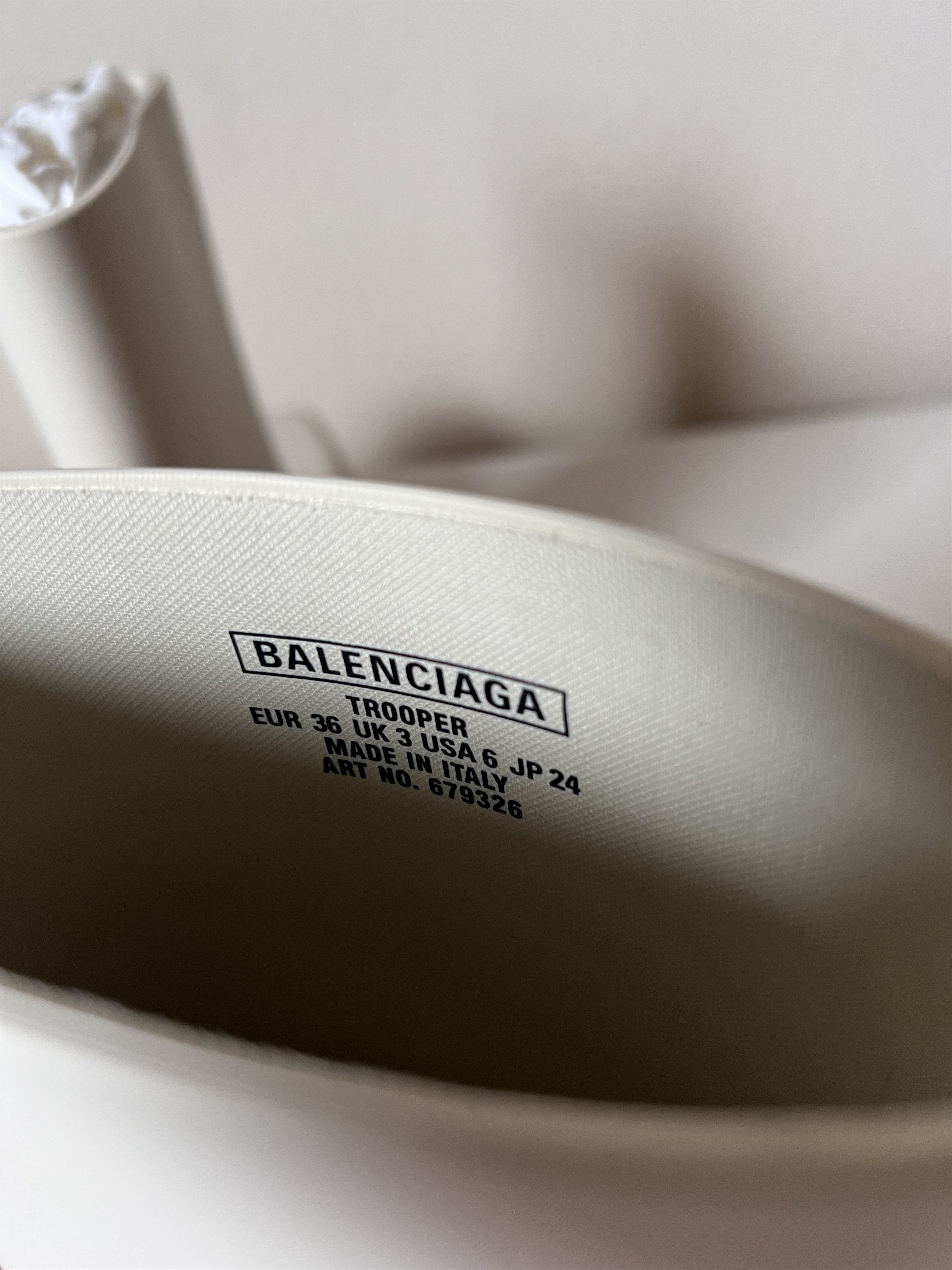 Balenciaga Balenciaga Rubber Trooper Boots in Beige Size US 6 / IT 36 - 6 Thumbnail