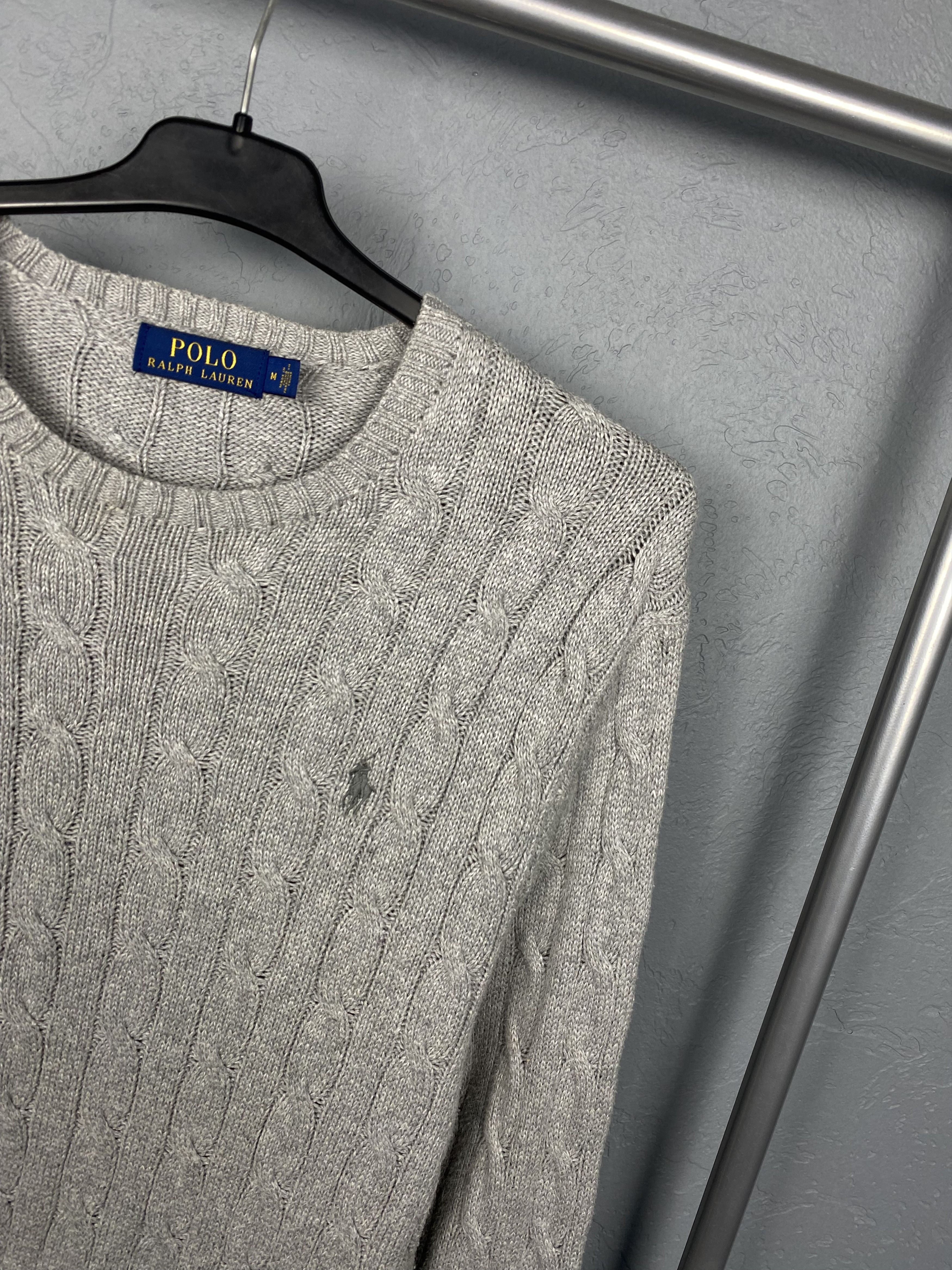 Polo Ralph Lauren × Ralph Lauren × Vintage Polo Ralph Lauren Vintage Knit Sweater Y2K Size US M / EU 48-50 / 2 - 2 Thumbnail