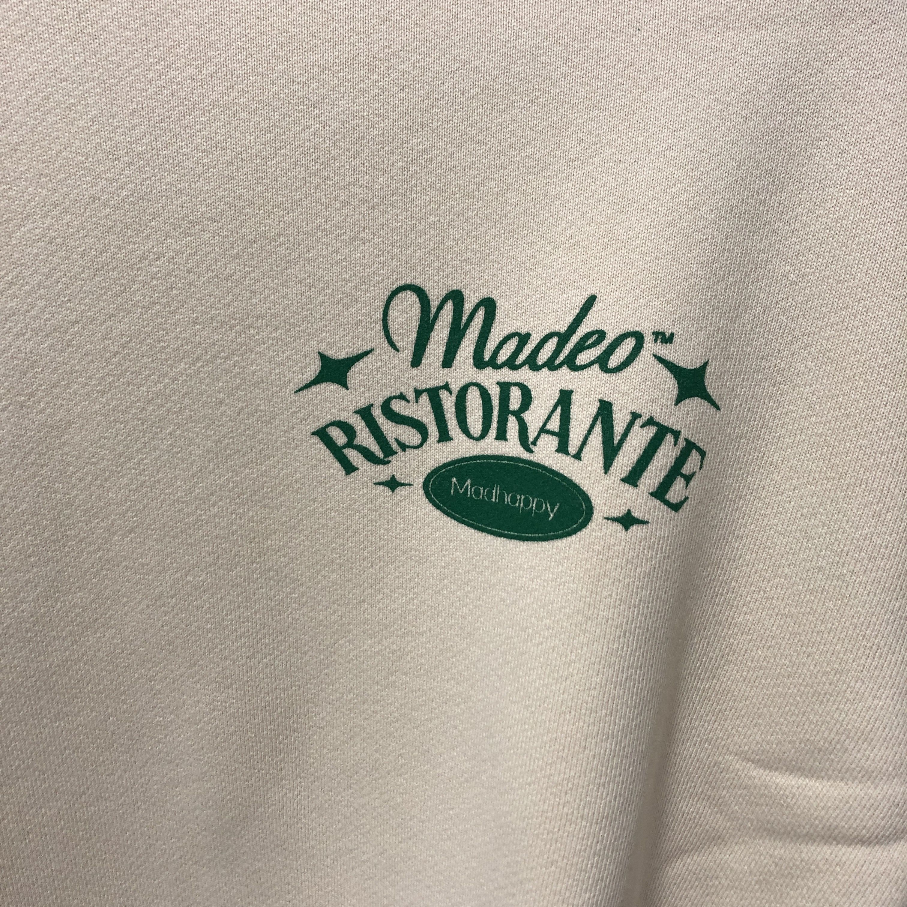 Madhappy MADHAPPY x MADEO FLEECE HOODIE CREMA Size US M / EU 48-50 / 2 - 4 Thumbnail