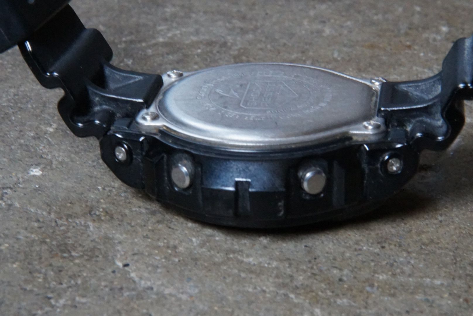 Casio × G Shock Casio G-Shock DW-6900NB-1 Black Silver Watch Rubber Glossy Size ONE SIZE - 9 Thumbnail