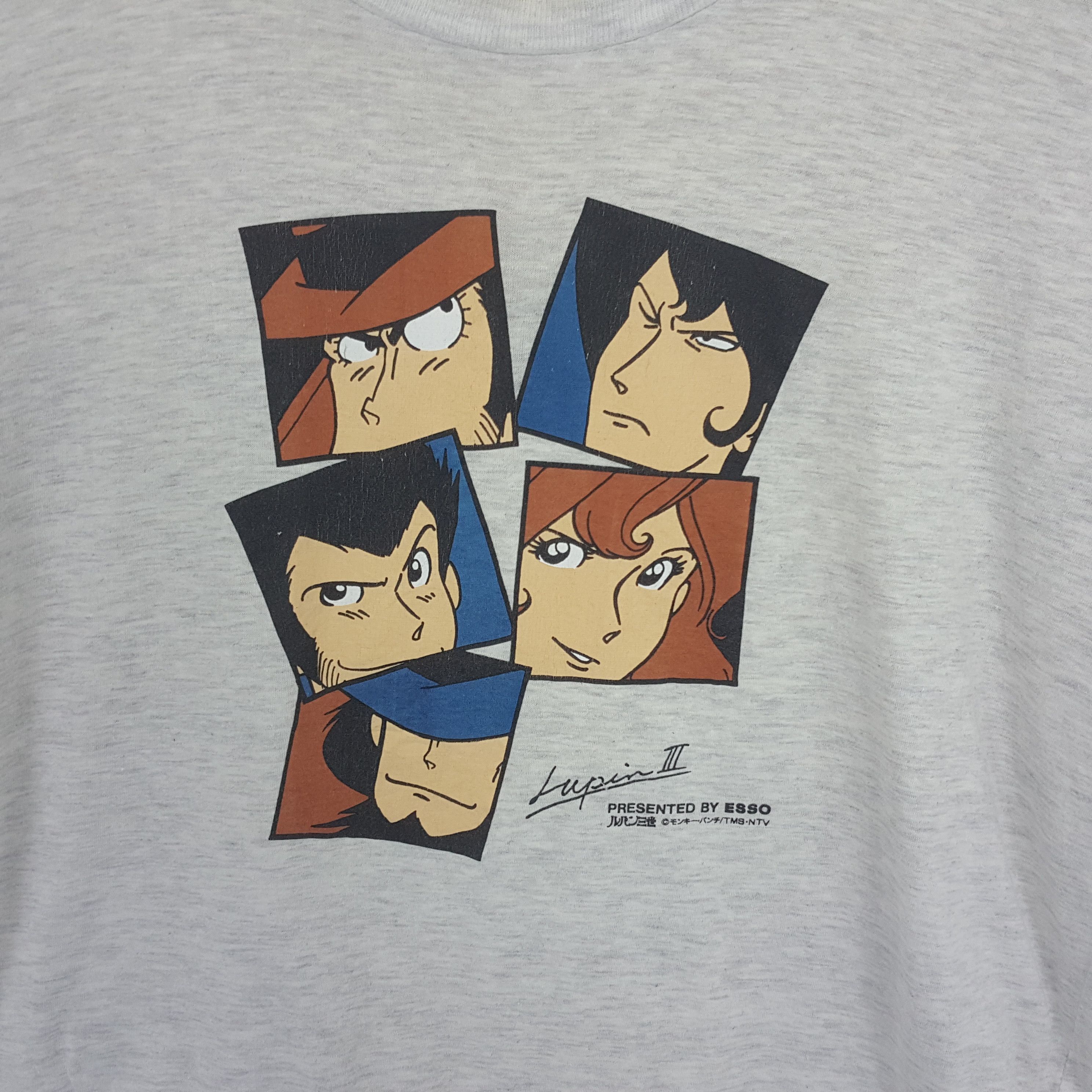 Cartoon Network × Japanese Brand × Vintage Vintage LUPIN 2 Japanese Animeted Advance Series T-Shirt Size US L / EU 52-54 / 3 - 2 Thumbnail