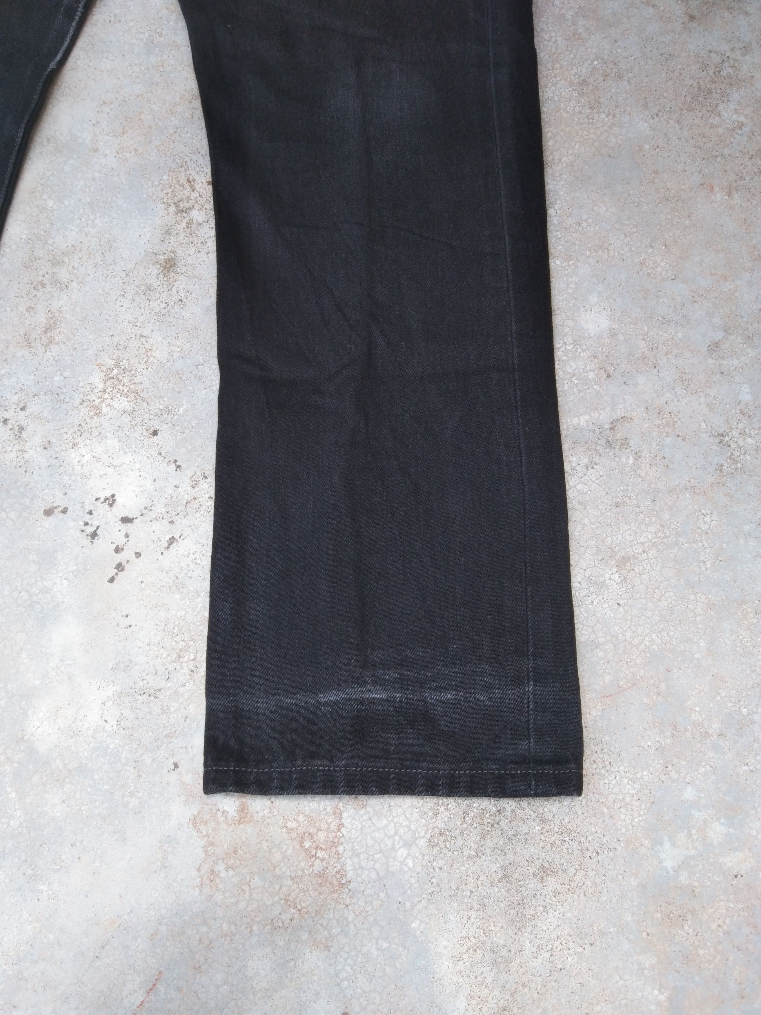 Levi's × Vintage Vintage Levis 501 Black Distressed Jeans 34x29 Size US 34 / EU 50 - 3 Thumbnail