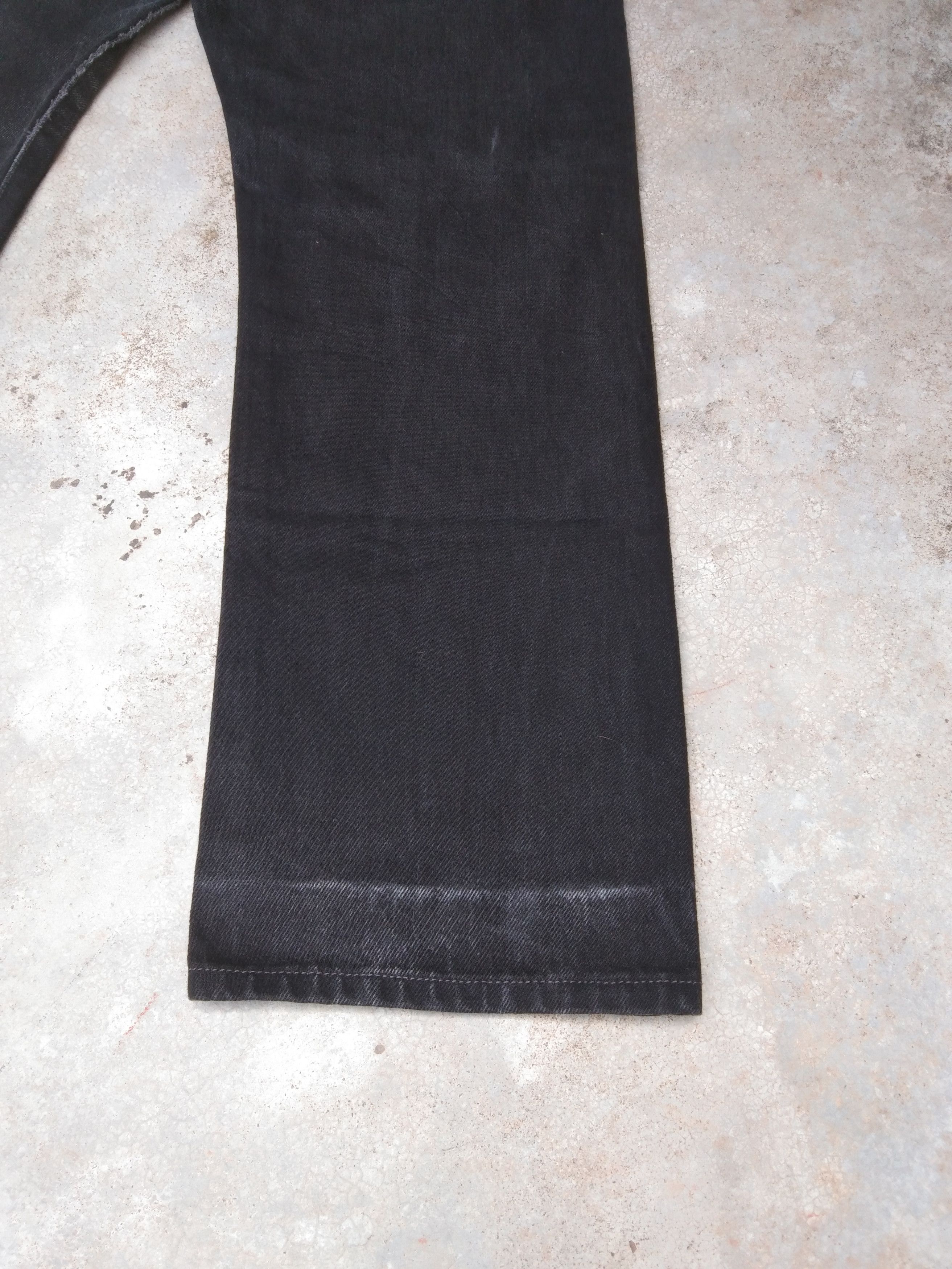Levi's × Vintage Vintage Levis 501 Black Distressed Jeans 34x29 Size US 34 / EU 50 - 6 Thumbnail