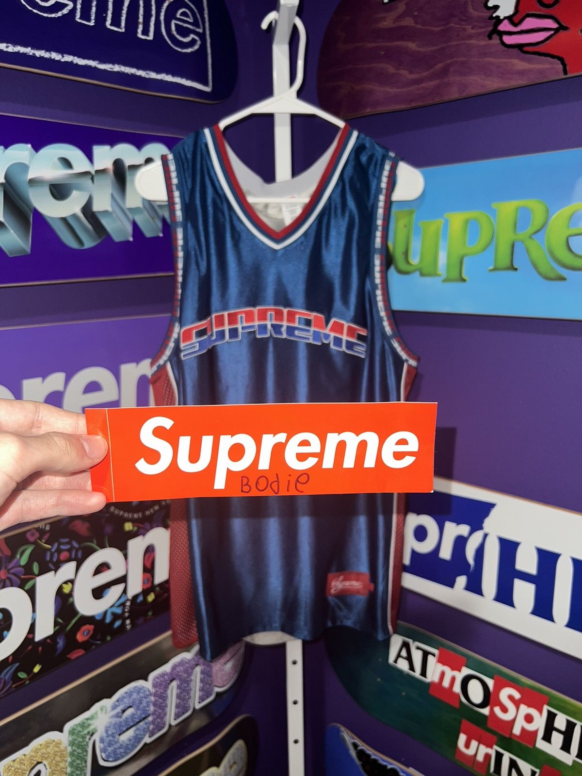Supreme Supreme Reversible Basketball Jersey Size US L / EU 52-54 / 3 - 10 Thumbnail