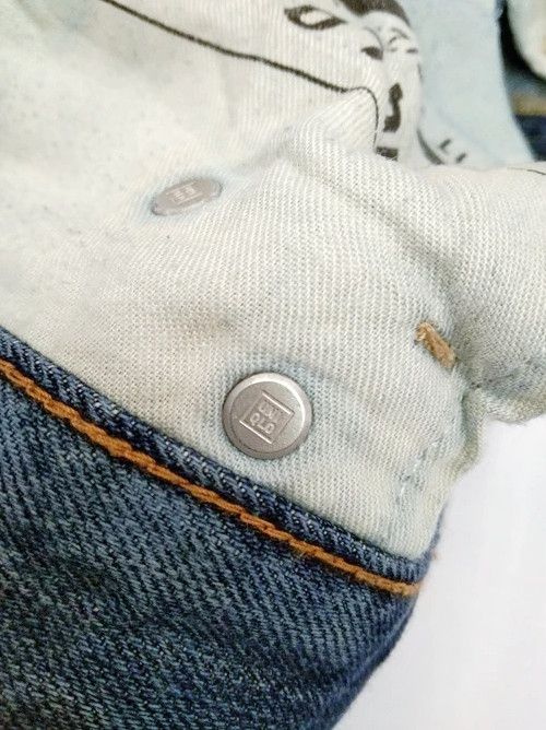 Japanese Brand Vintage Uniqlo Selvedge Redline Distressed Jeans 30x31 Size US 30 / EU 46 - 8 Thumbnail