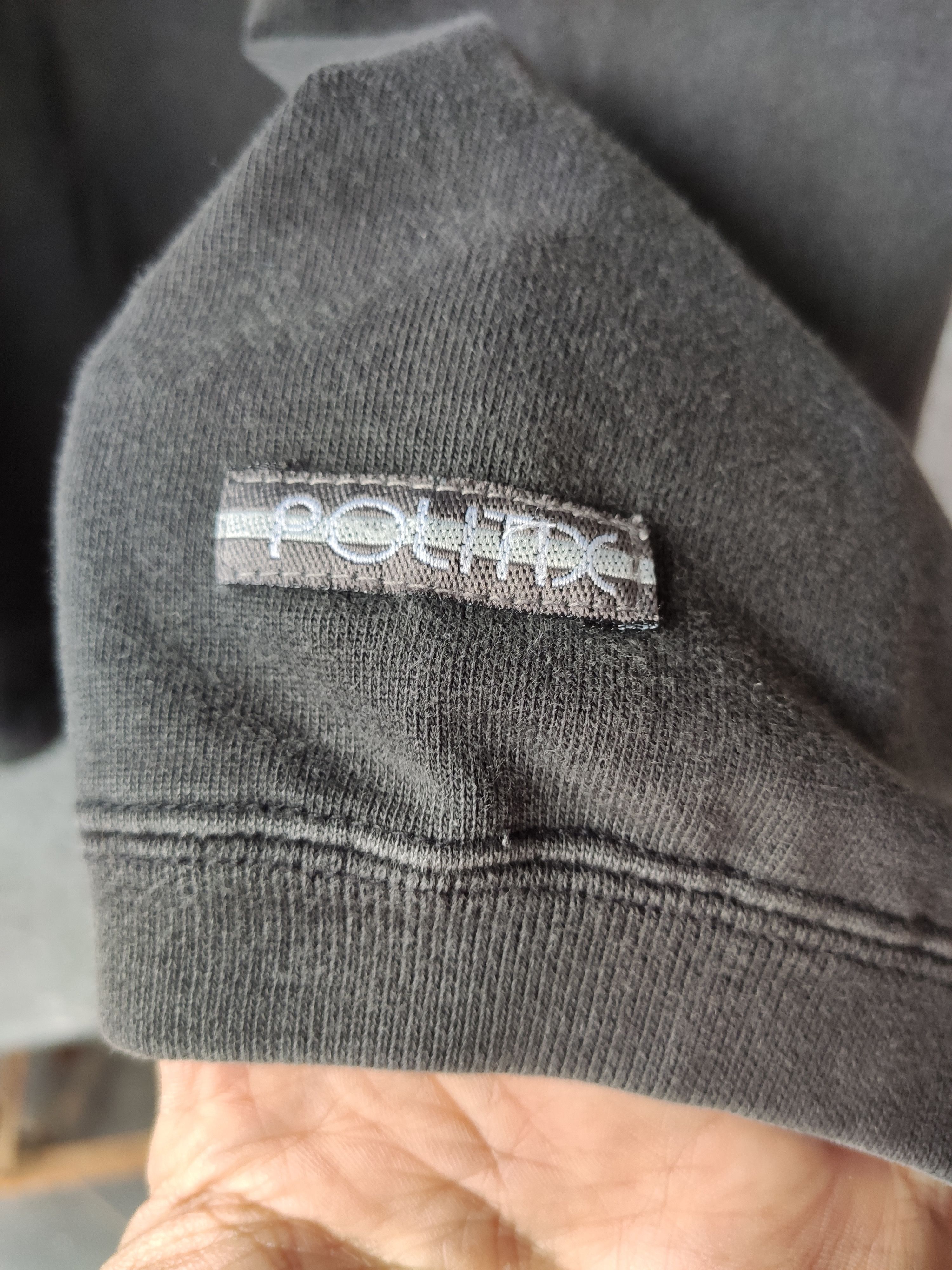 Japanese Brand Politix long sleeve OVER Spell out Size US L / EU 52-54 / 3 - 4 Thumbnail