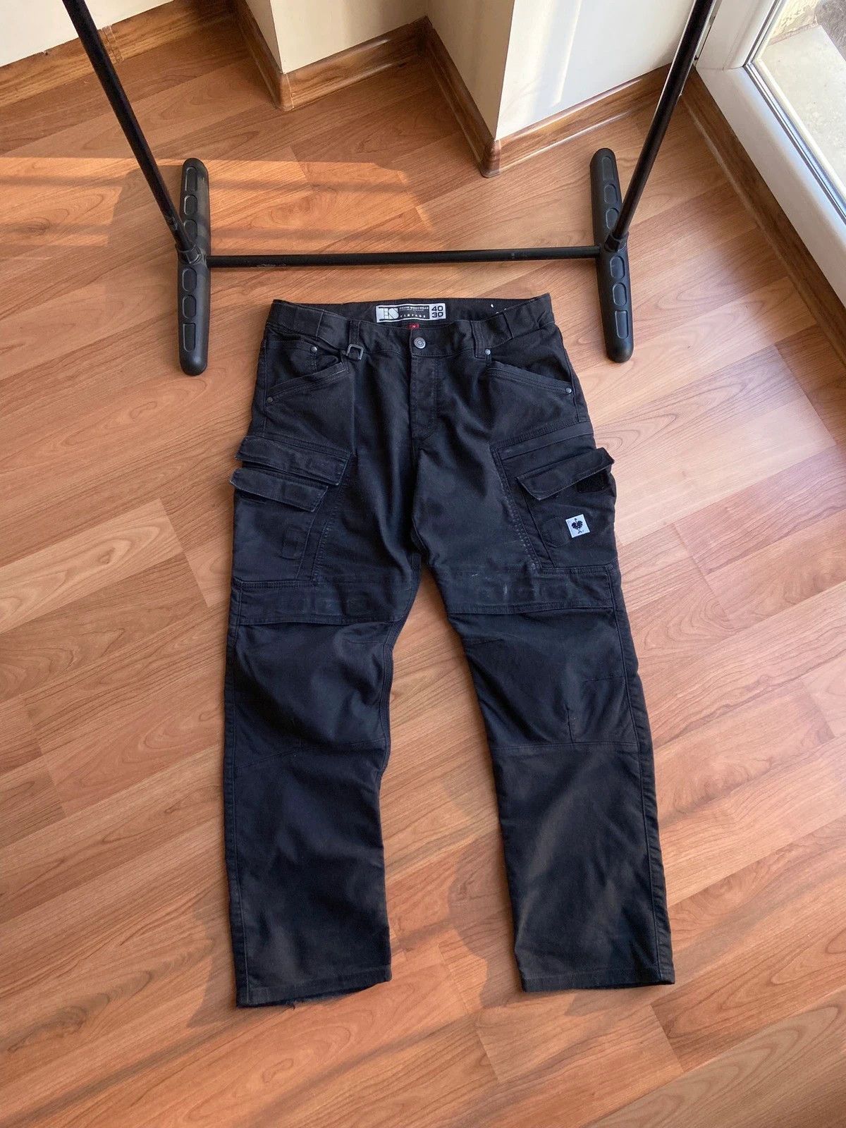 Vintage Engelbert Strauss Denim Workwear Cargo Pants