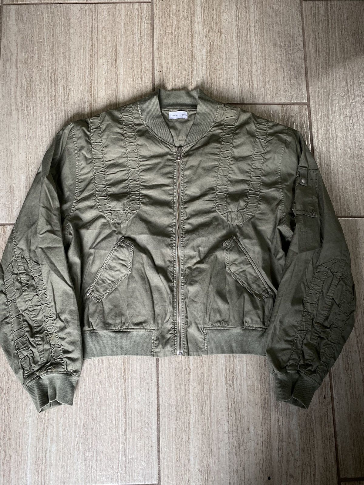 John Elliott John Elliott Parachute Bomber Jacket Grailed