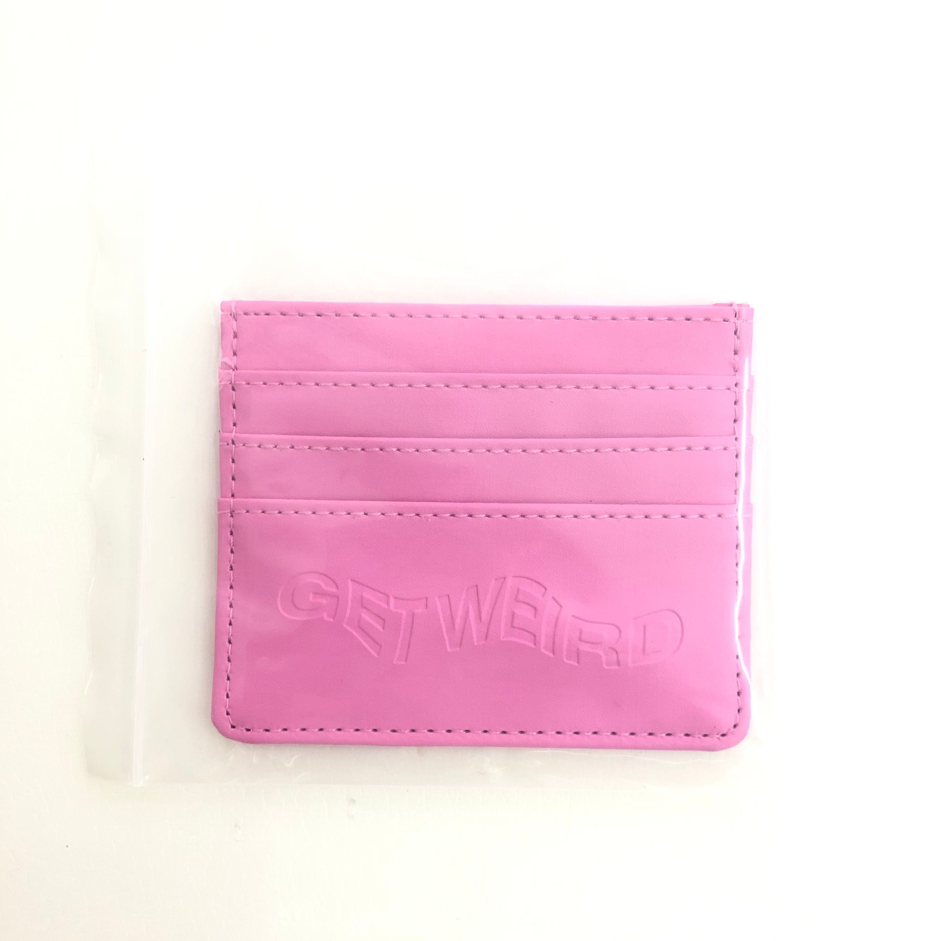 Pre-owned Anti Social Social Club Ds Assc Pink Rich Cardholder Wallet Supreme Cpfm Bape Kith