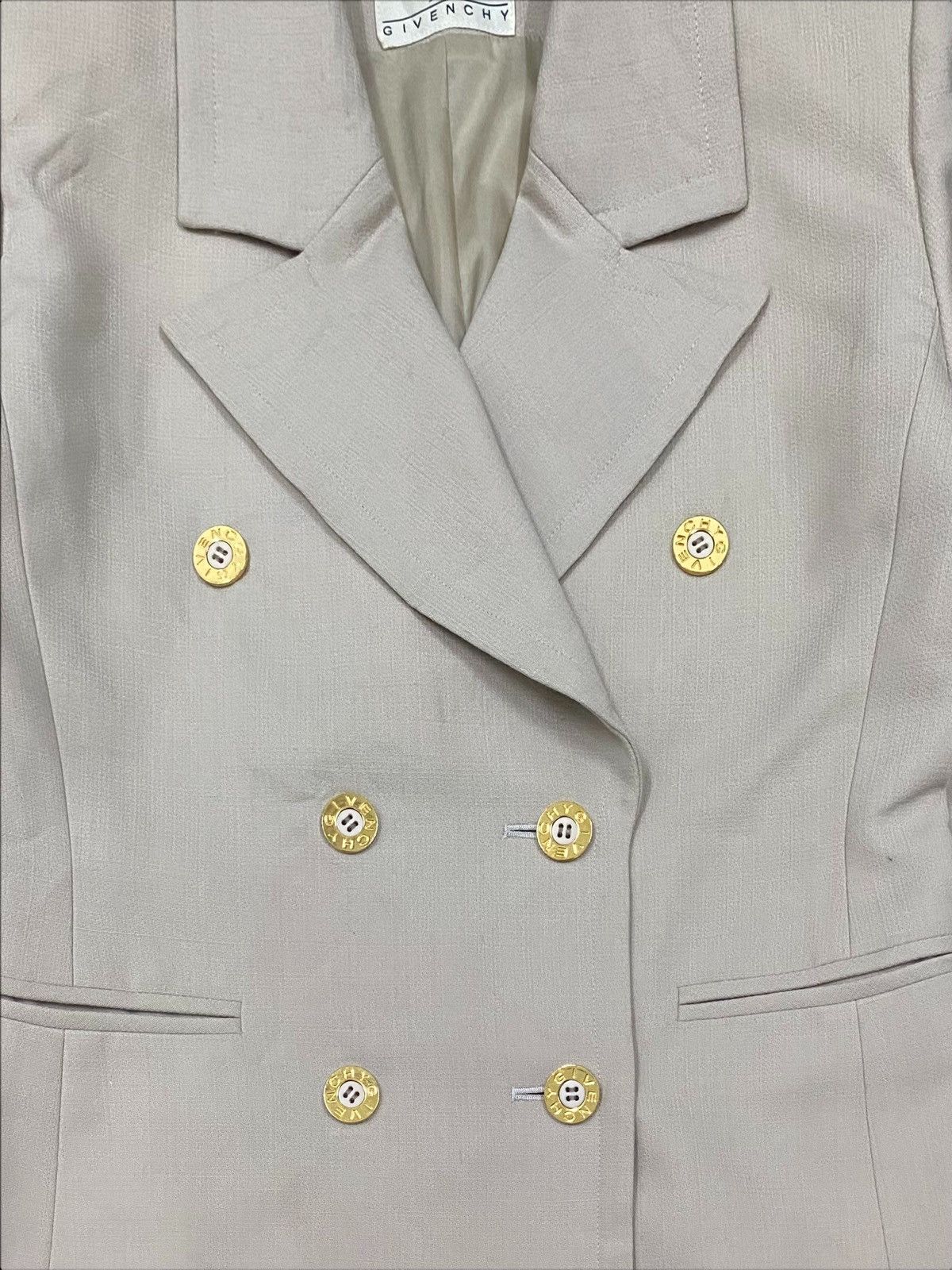 Designer × Givenchy 🔥NEED GONE🔥VTG LIFE GIVENCHY DOUBLE BREASTED COATS JACKET Size S / US 4 / IT 40 - 7 Thumbnail