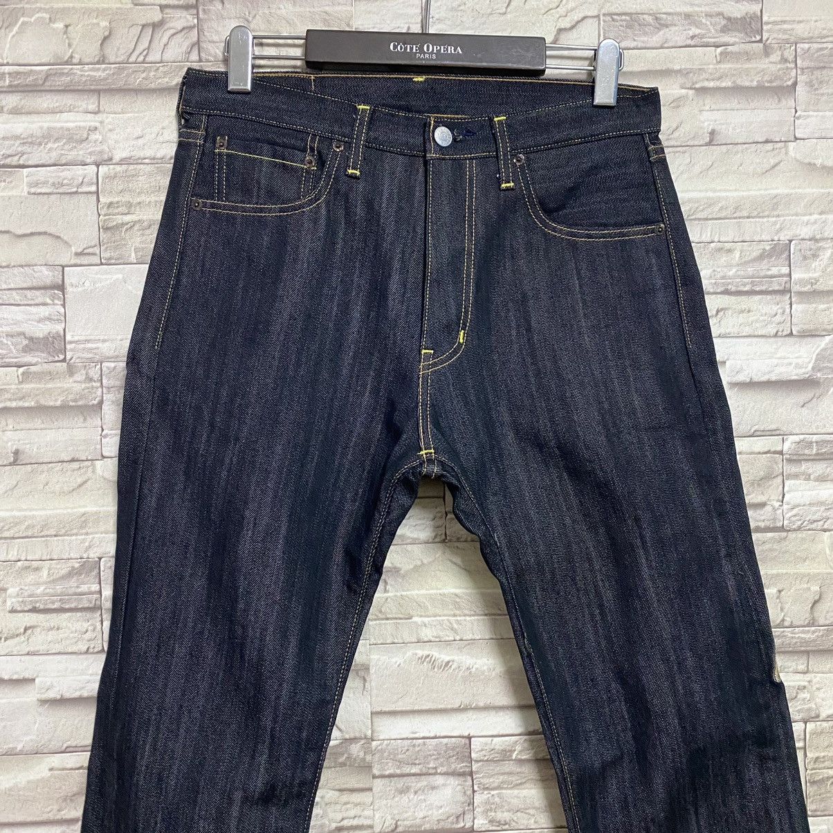 Dragonfly Sugoi Japan Tattoo Denim Embroidery Jeans Sumo Size US 30 / EU 46 - 5 Thumbnail