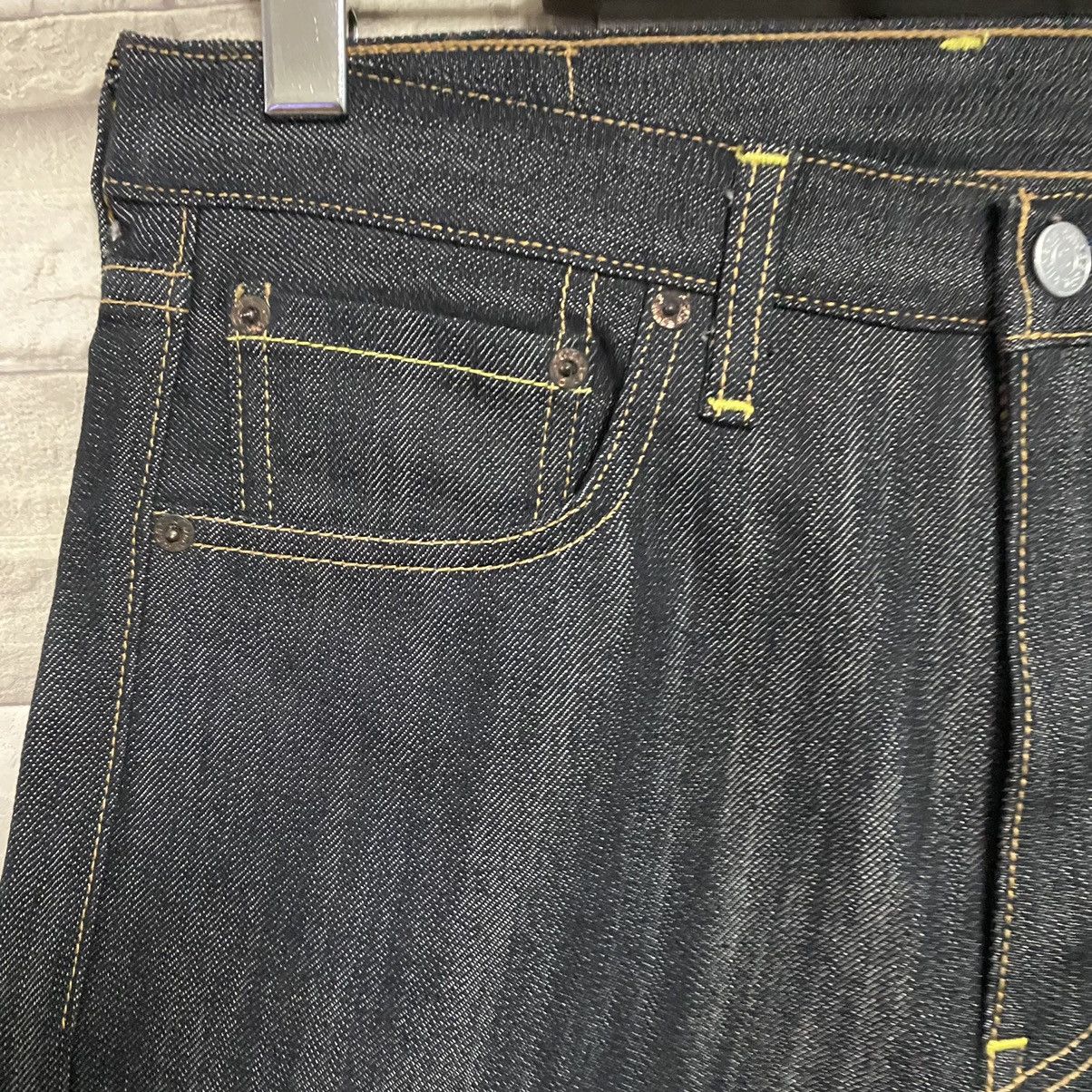 Dragonfly Sugoi Japan Tattoo Denim Embroidery Jeans Sumo Size US 30 / EU 46 - 7 Thumbnail
