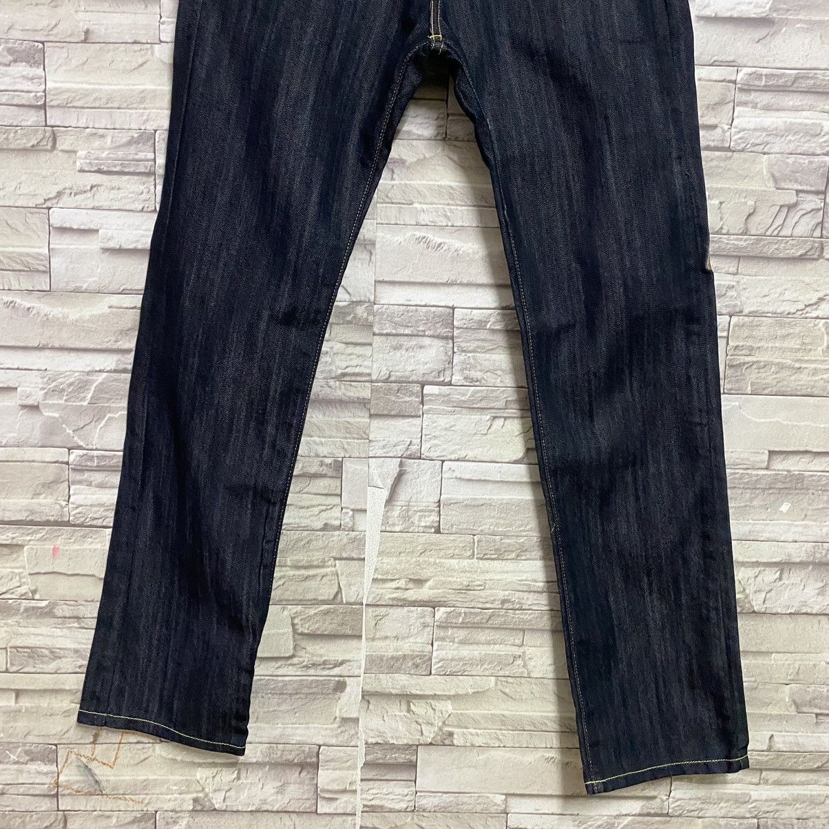 Dragonfly Sugoi Japan Tattoo Denim Embroidery Jeans Sumo Size US 30 / EU 46 - 6 Thumbnail
