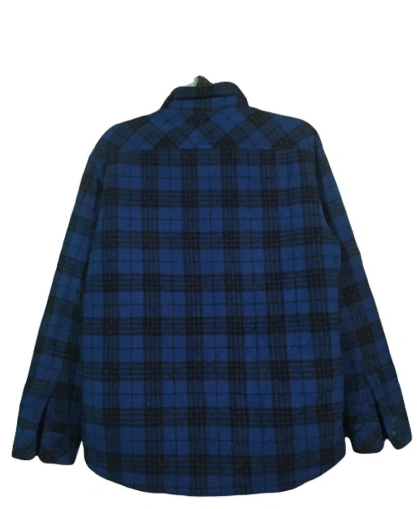 Flannel × Japanese Brand × Uniqlo 💥 Quilted Plaid Flannel Uniqlo Size US M / EU 48-50 / 2 - 2 Thumbnail